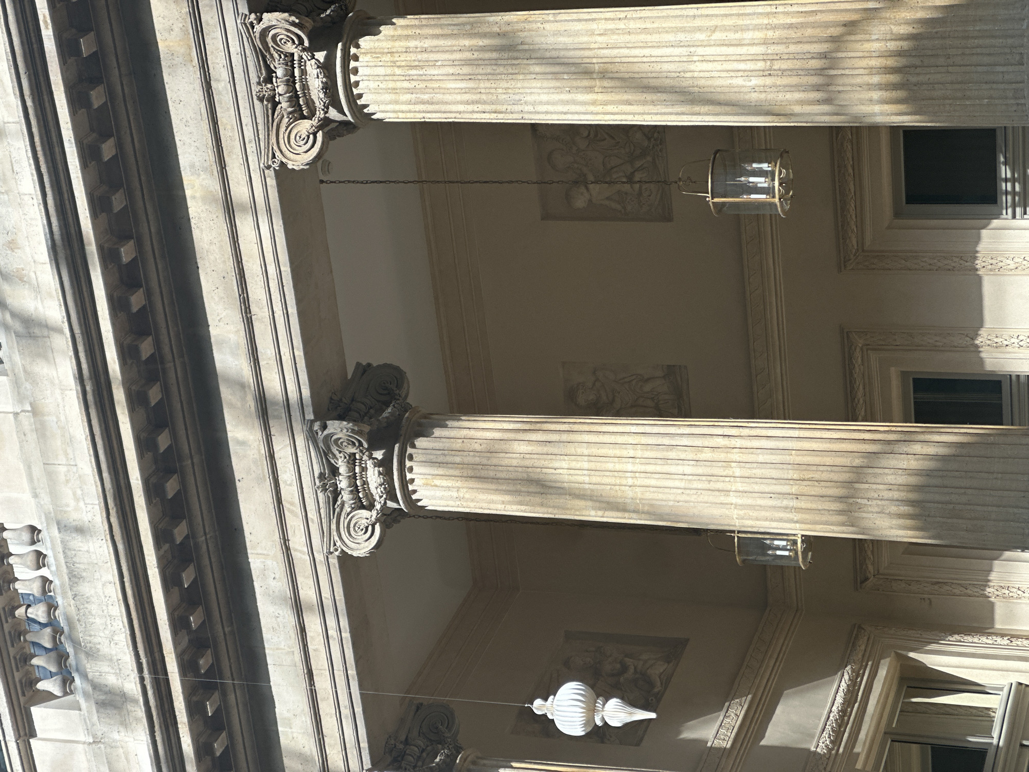 Classical architecture documented in central Paris