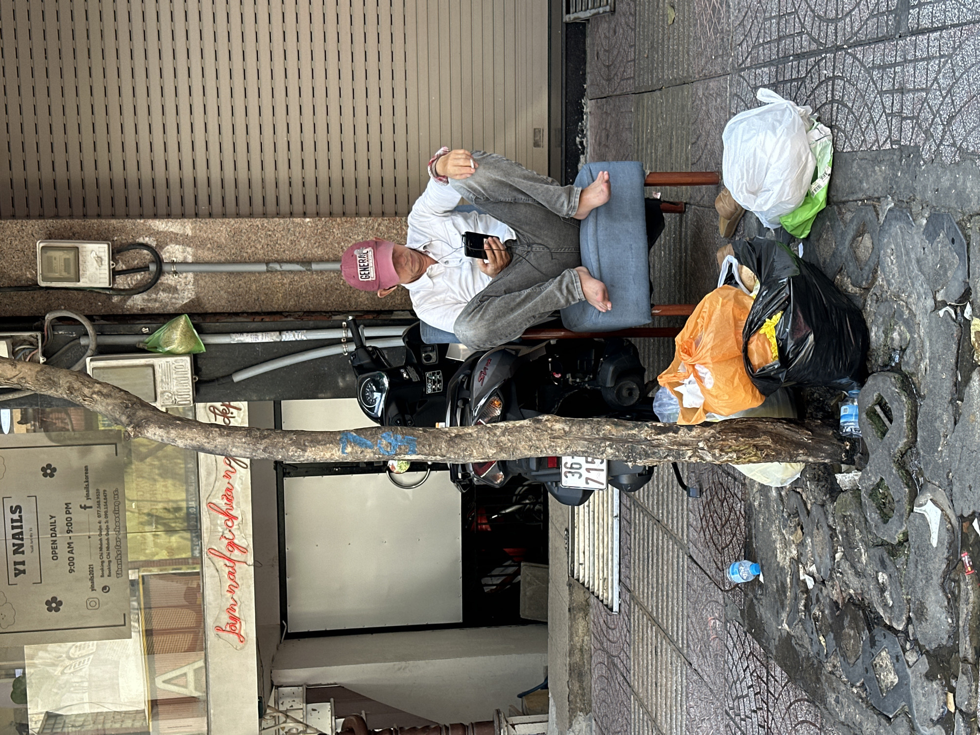 Morning street life captured in Thủ Đức, Vietnam