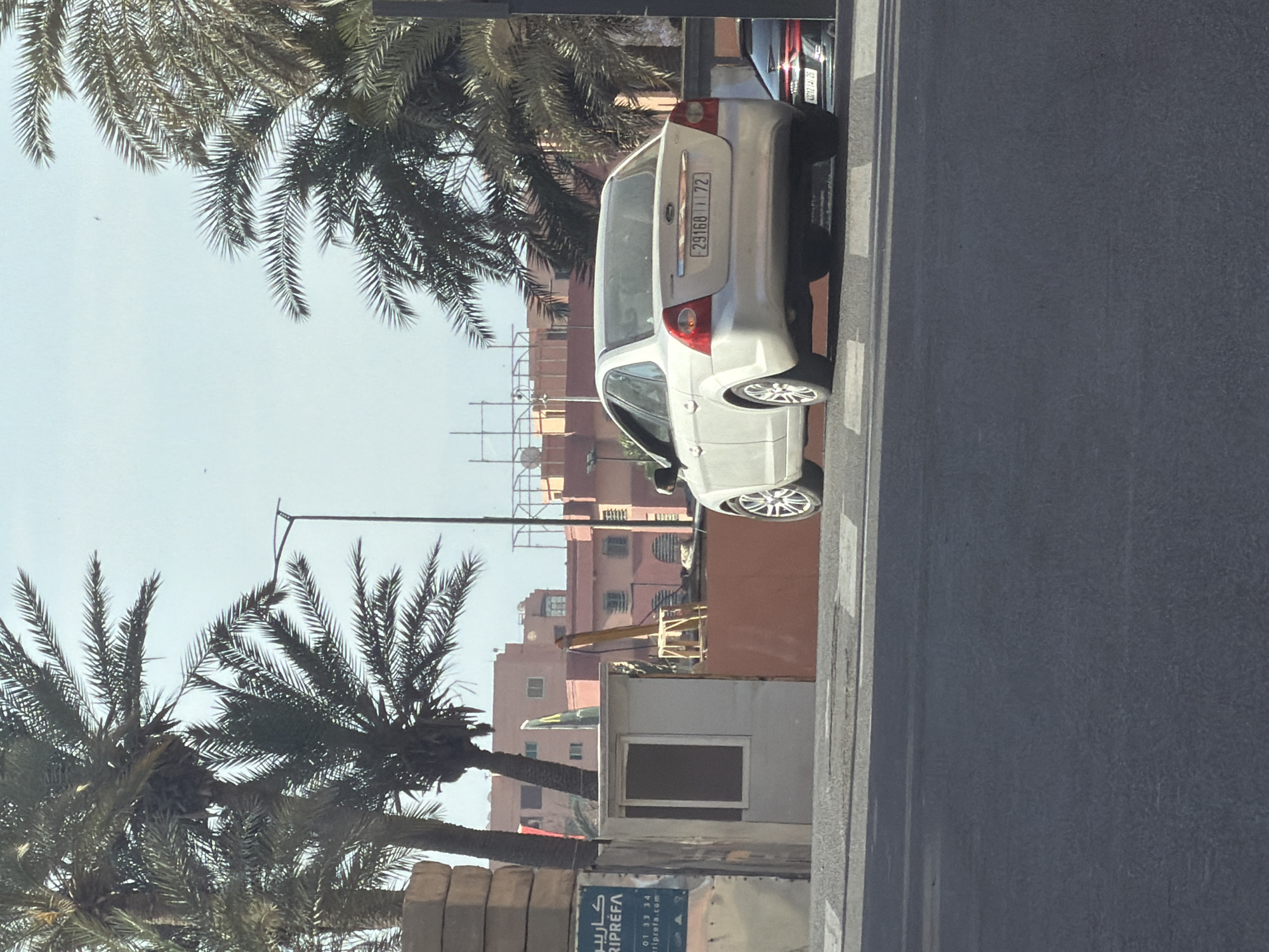 Morning street scenes captured in Marrakesh, Morocco