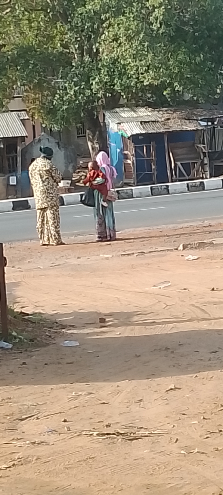 Pedestrians observed on roads in Adankolo, Nigeria