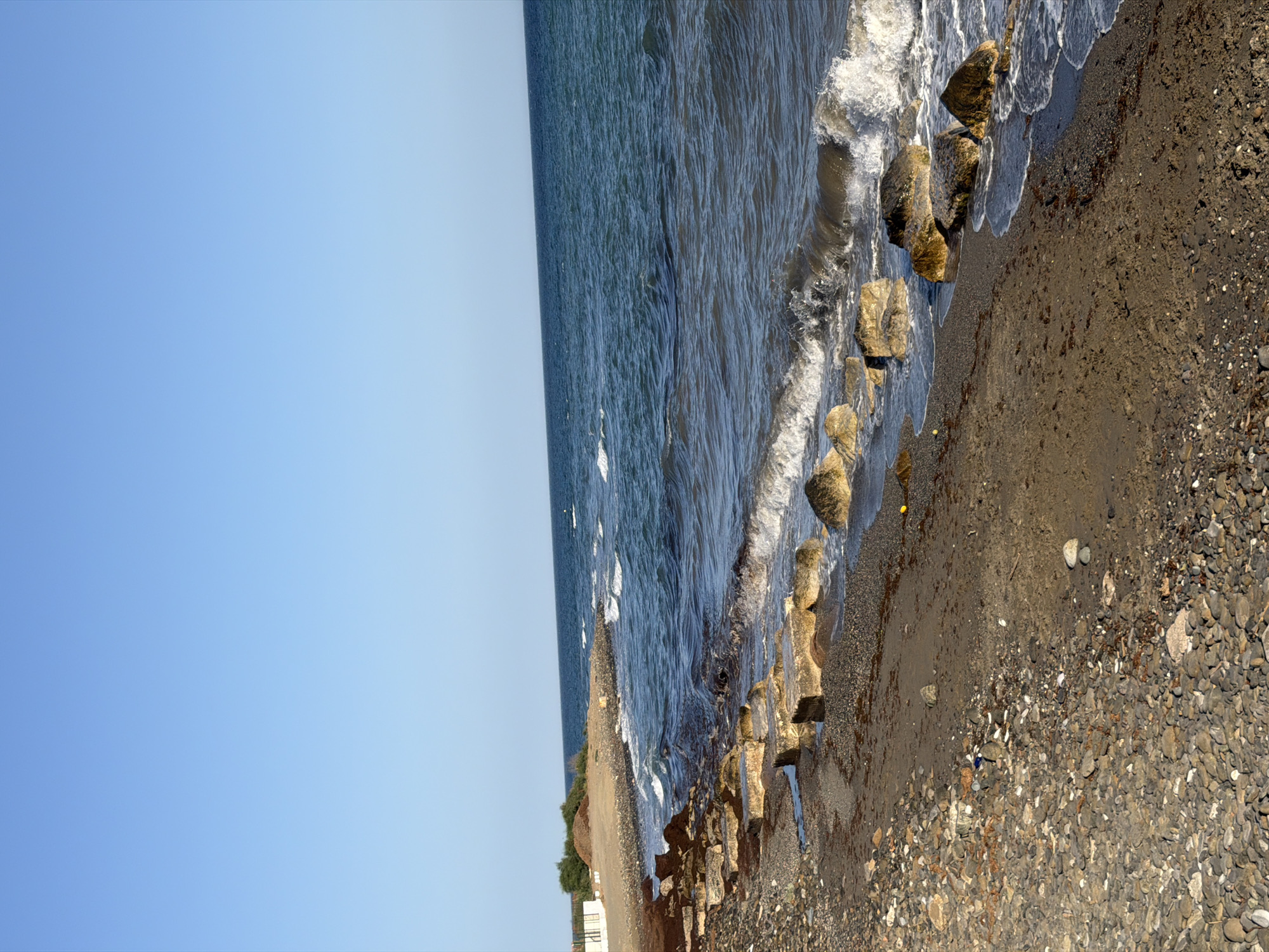 Summer afternoon along the Costa del Sol coastline