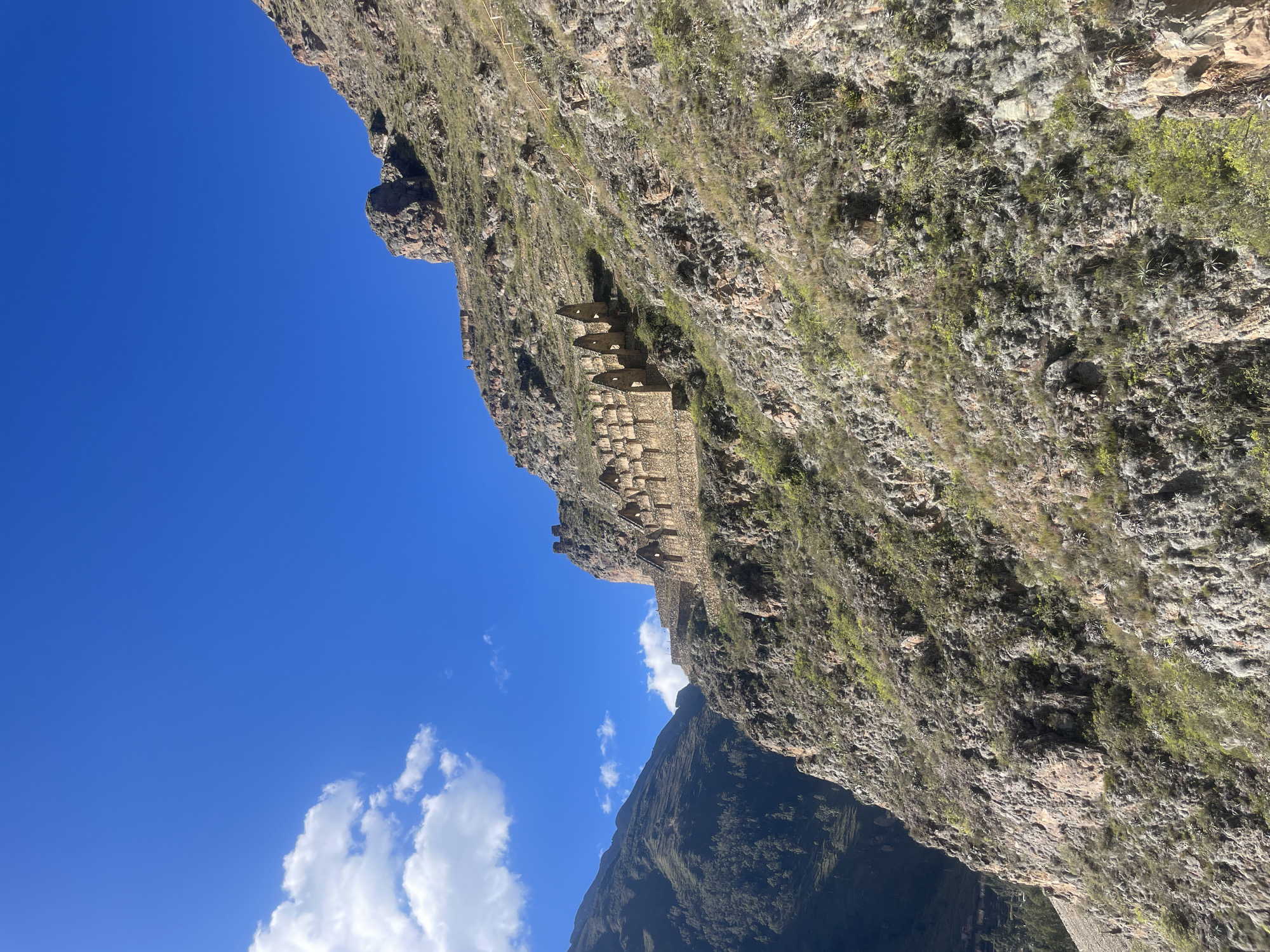 Ancient Inca ruins documented at Ollantaytambo archaeological site