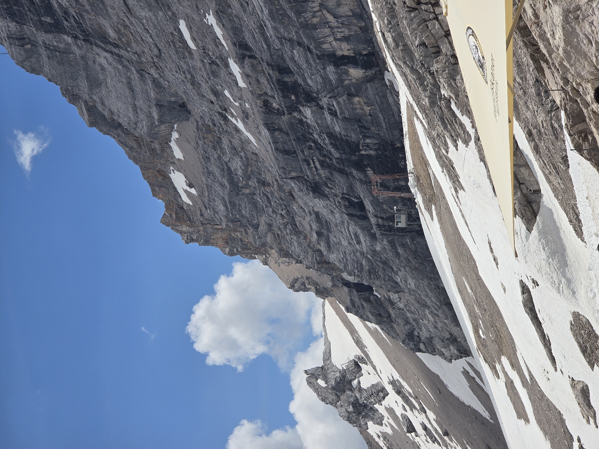 A June afternoon on the Zugspitze, Germany's highest peak