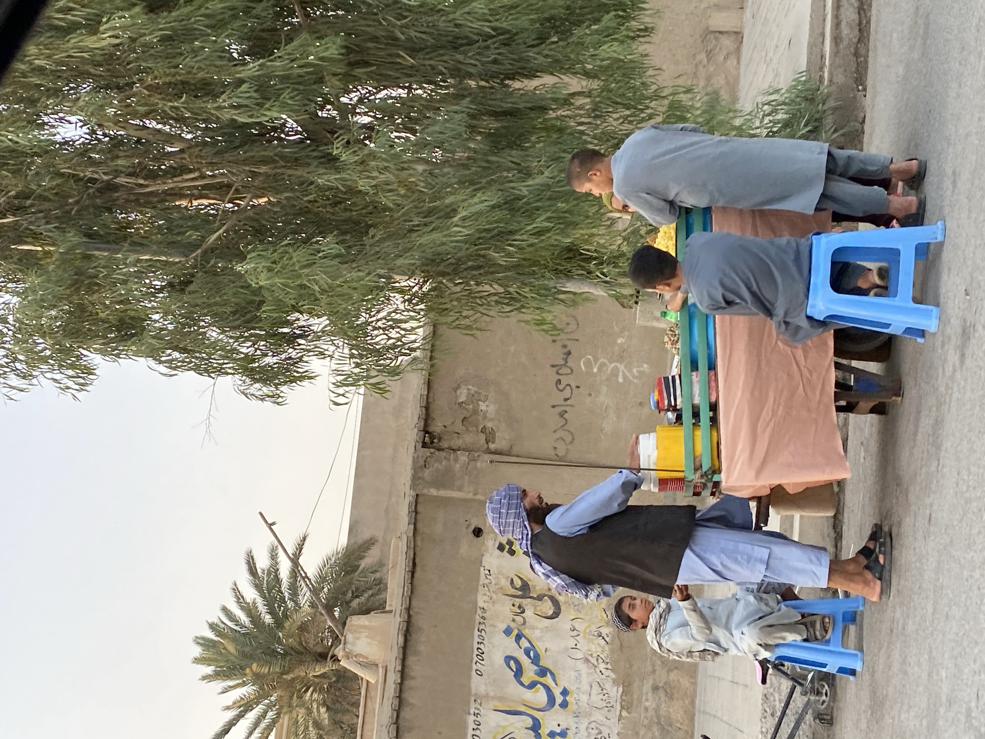 Kandahar street markets and urban activity, midday