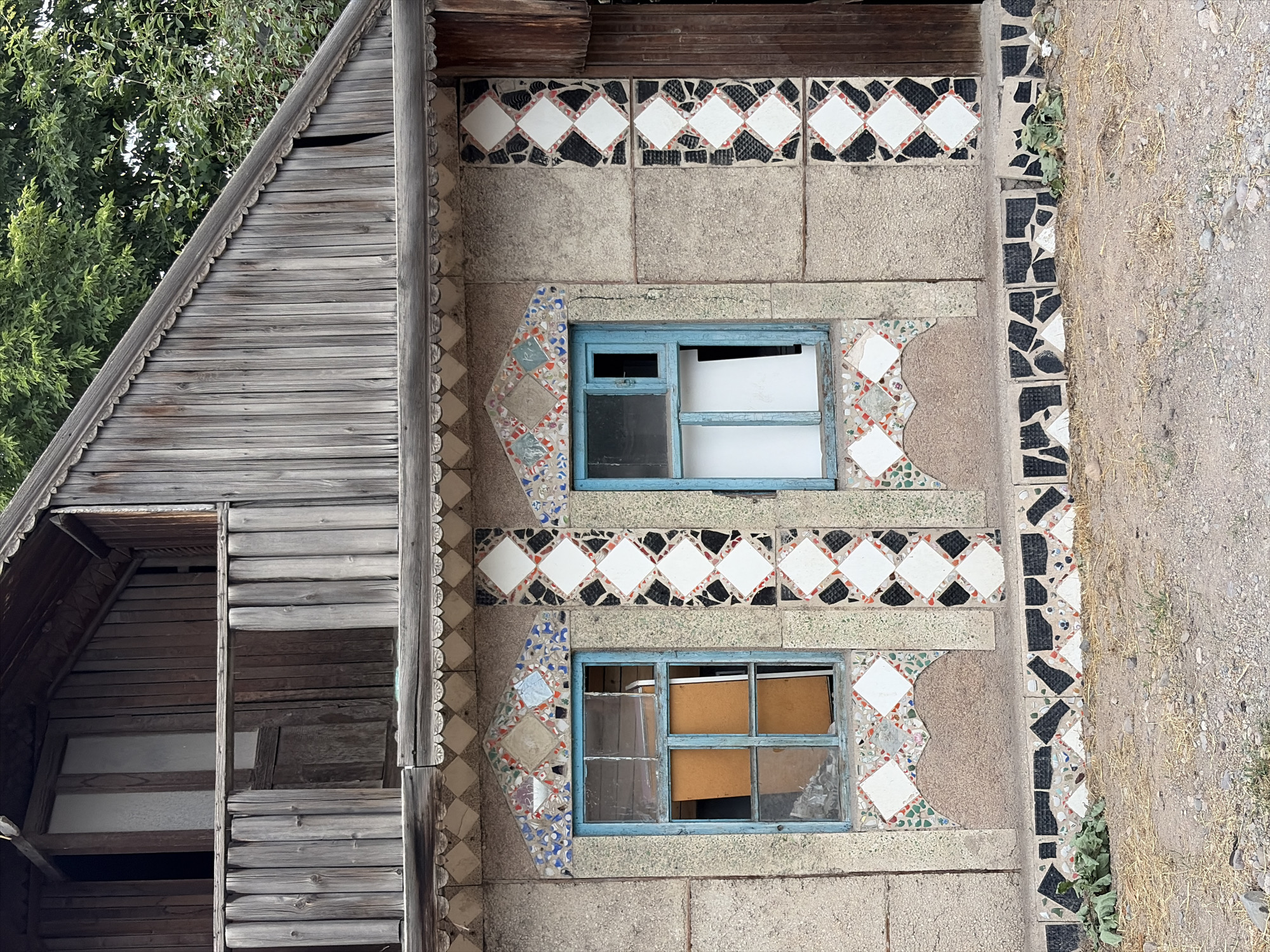Street-level details from a morning in Kant, Kyrgyzstan