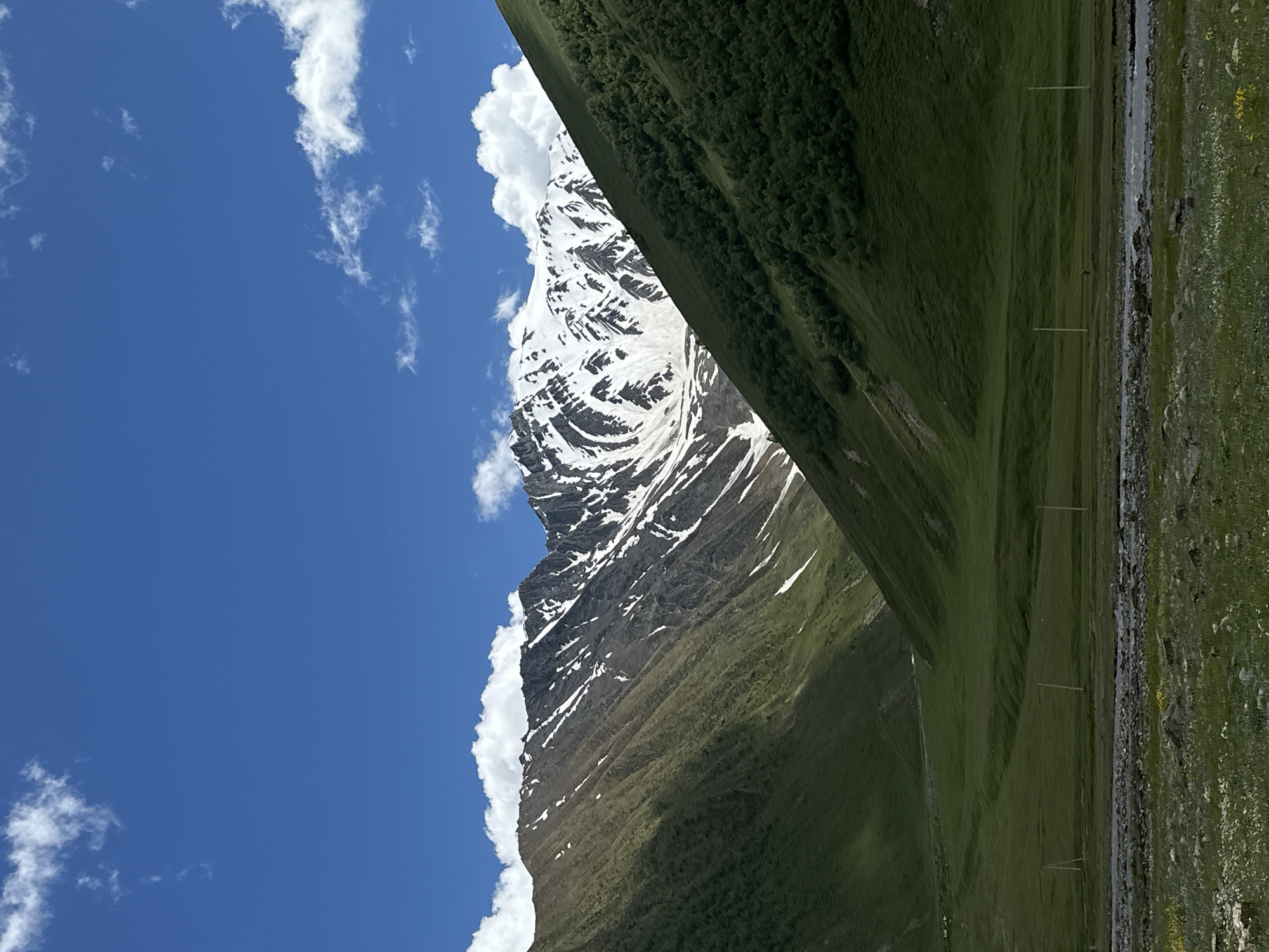 Mineral streams and mountain peaks in rural Georgia