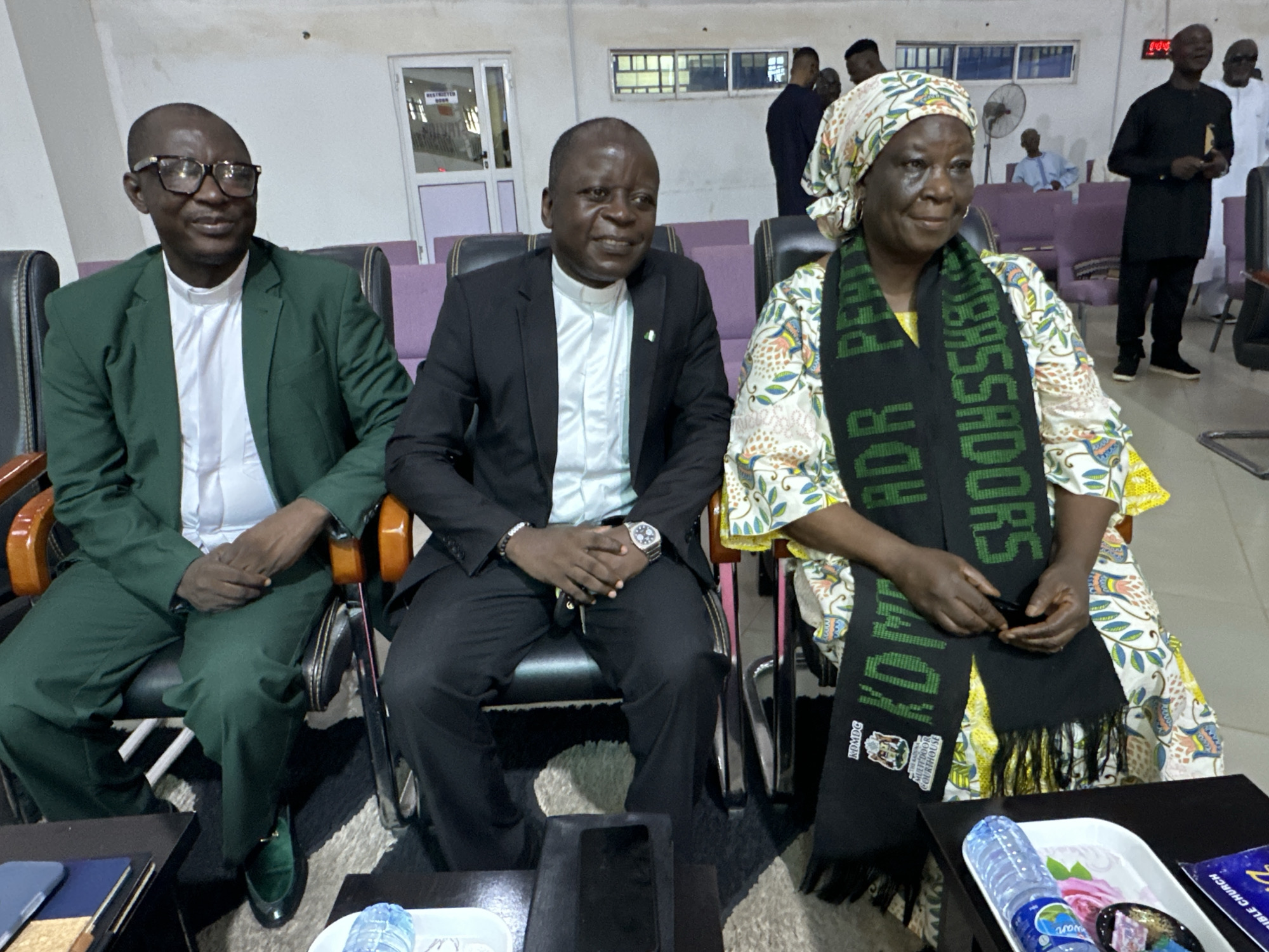 Formal meetings and clerical gatherings in Goni Gara, Nigeria