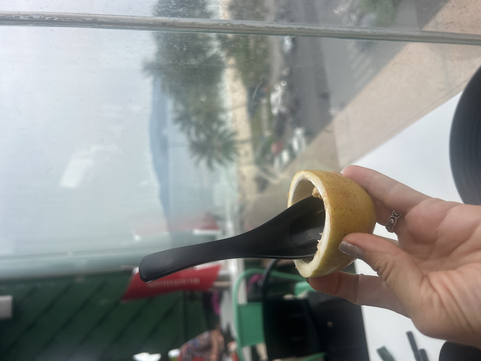 Tourist documents Vietnamese street food experience in Nha Trang