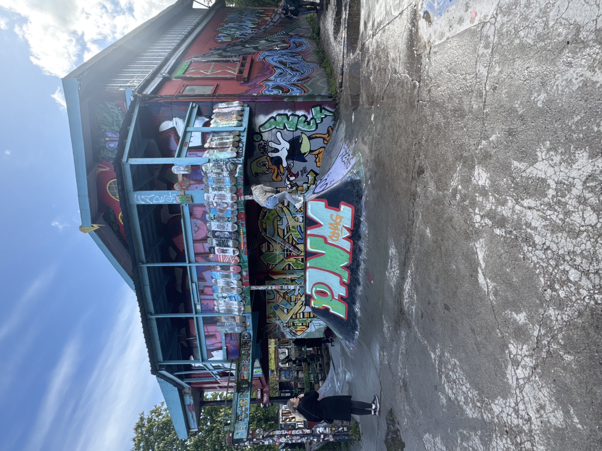 Daily life scenes documented in Copenhagen's Freetown Christiania