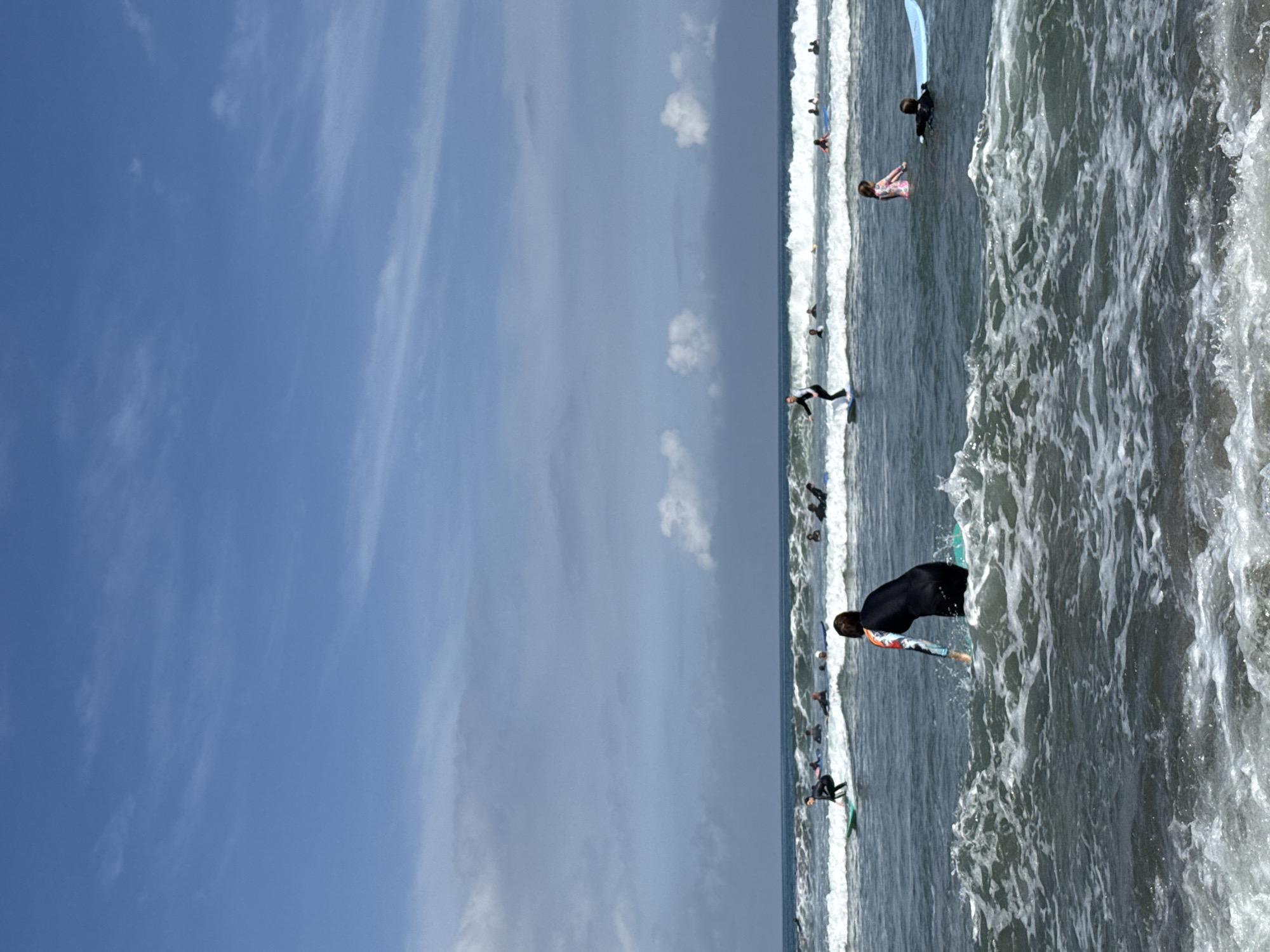 Early morning surf and skate activity documented in Kuta
