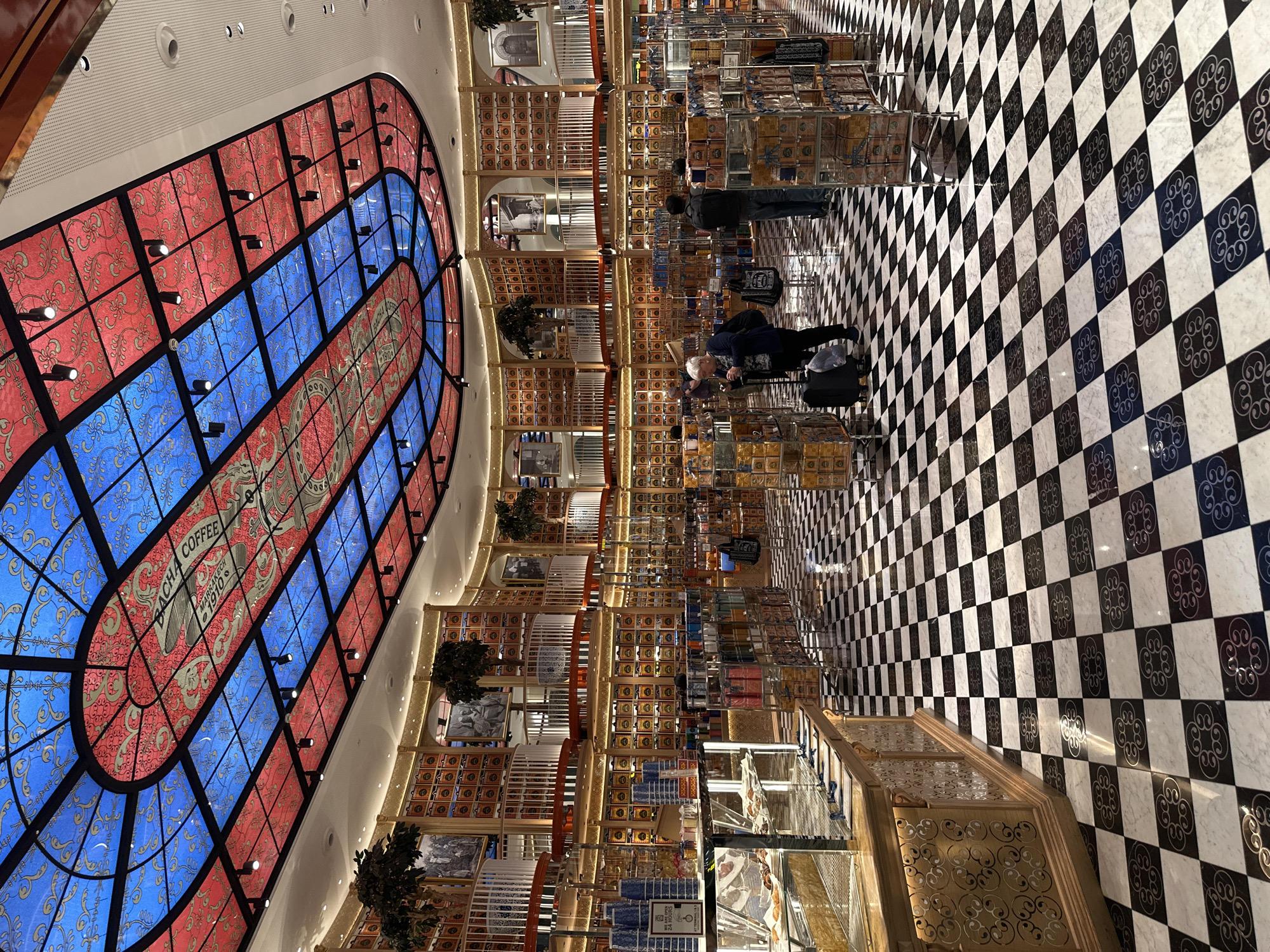 Inside Bacha Coffee's opulent Singapore retail space