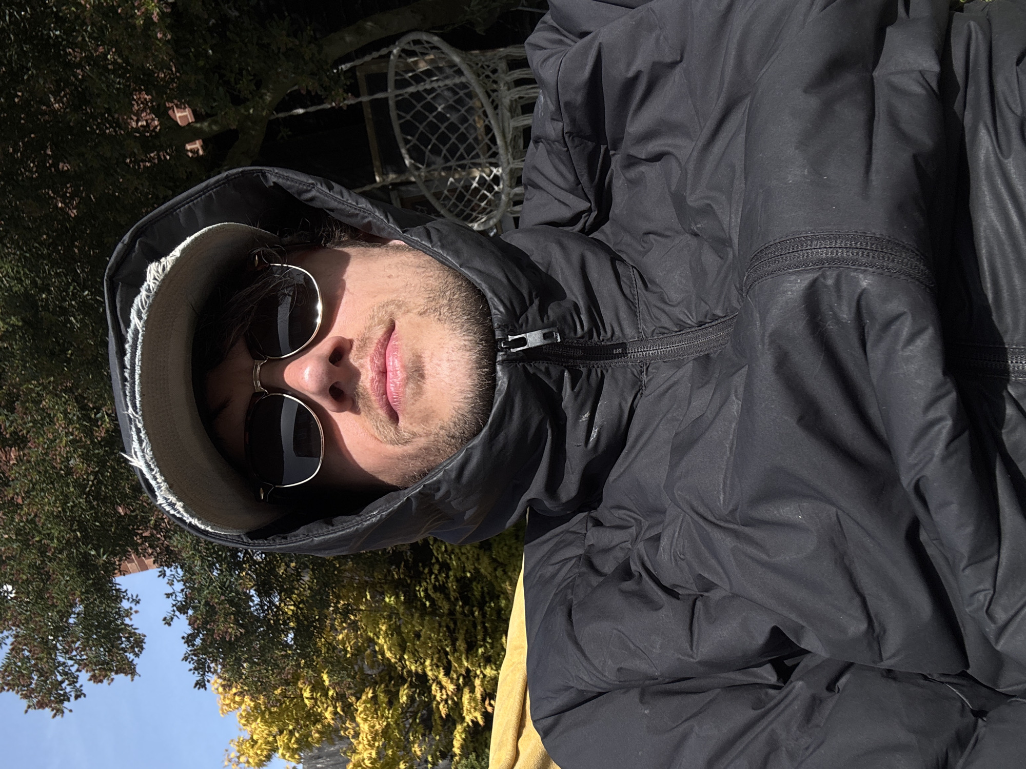 Person in black jacket photographed outdoors in South Kesteven