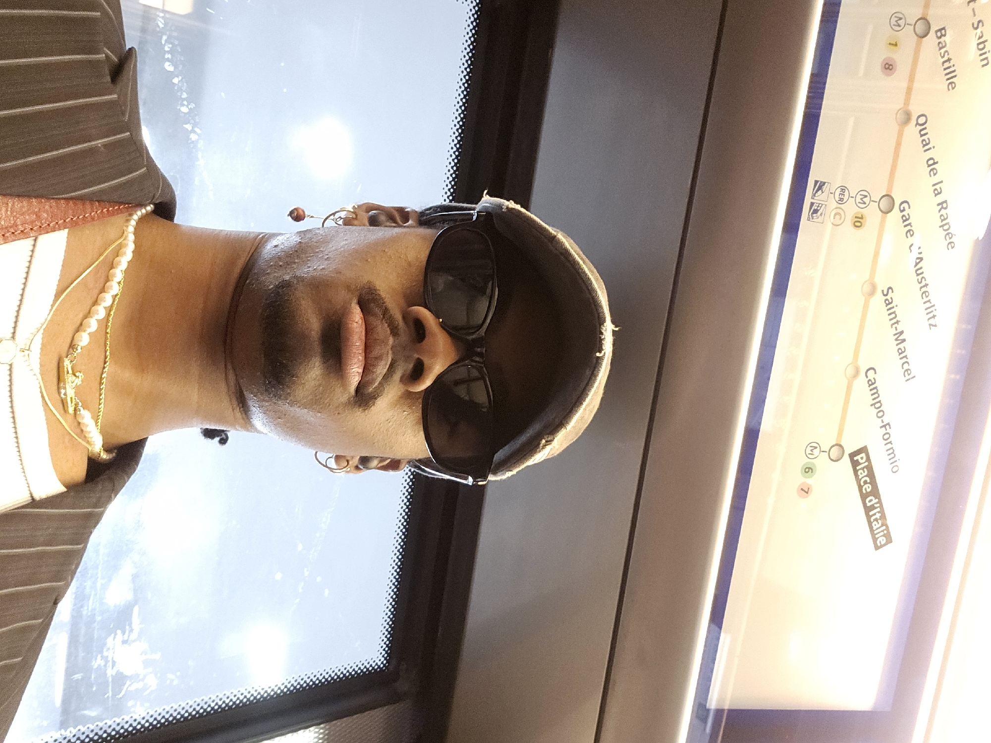 Paris transit rider spotted during #YouRide campaign moment