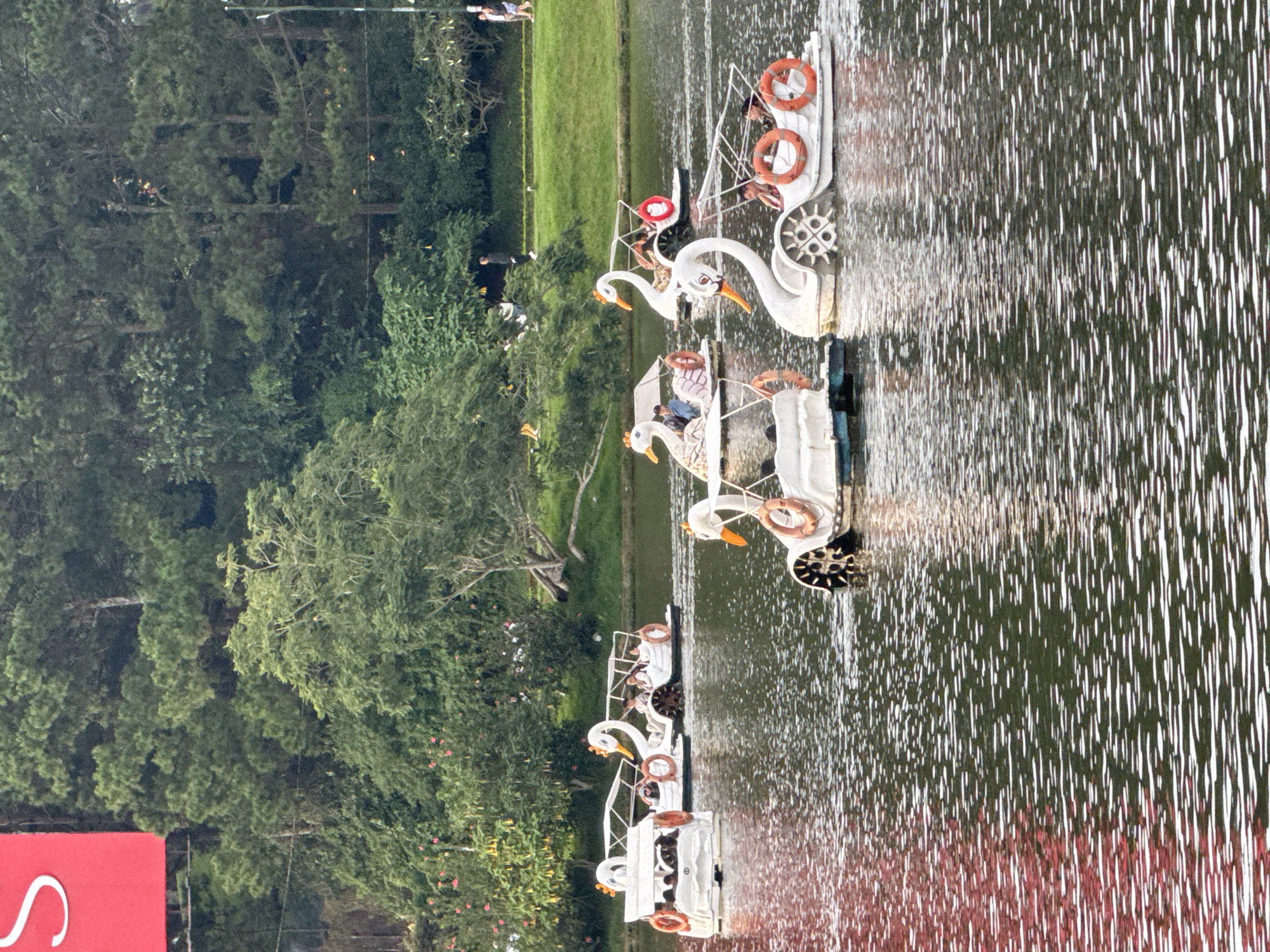 Morning at Xuan Huong Lake, Da Lat's busy tourist waterfront