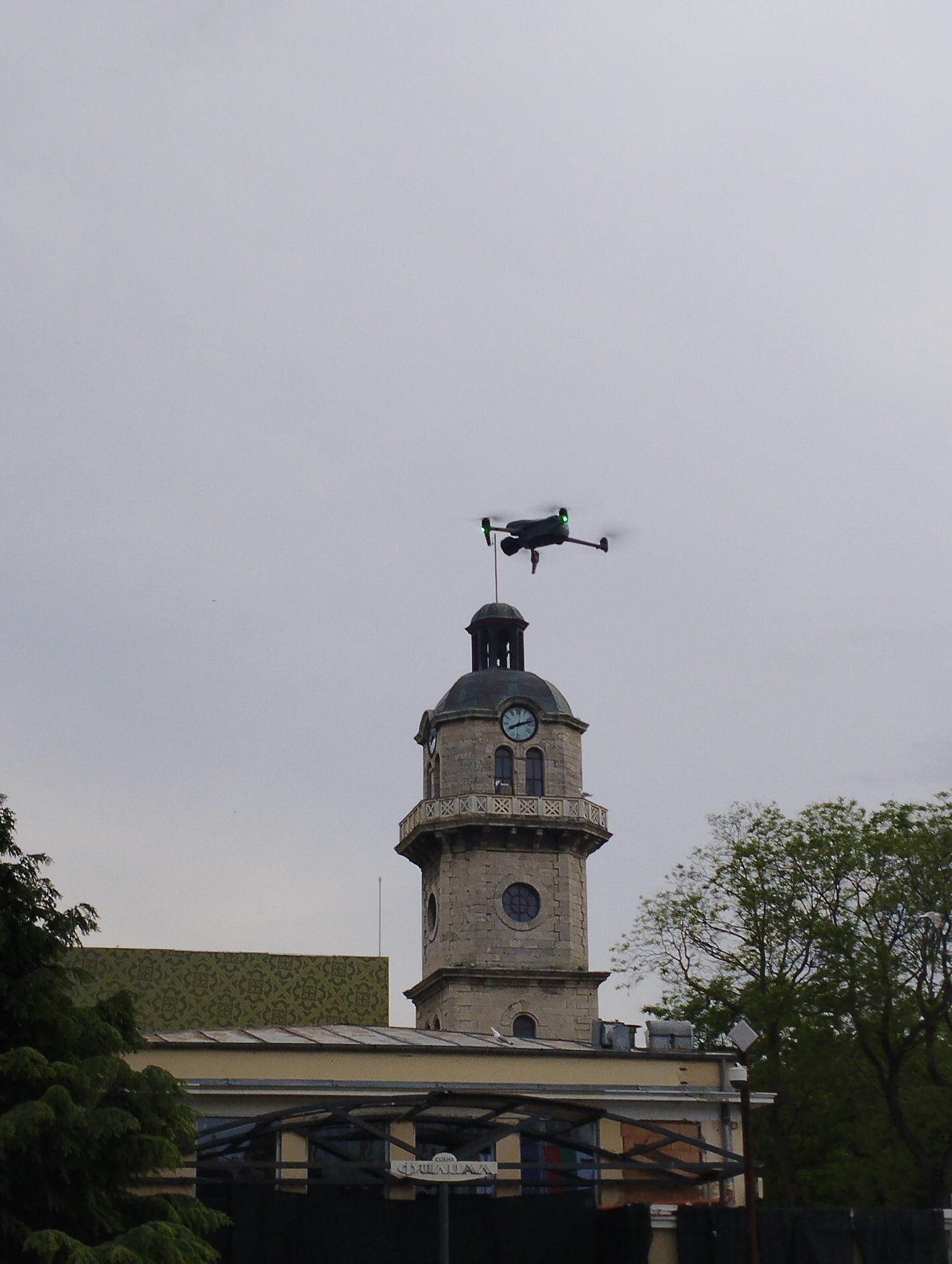 Drone, cat, cathedral captured in diverse May afternoon scenes