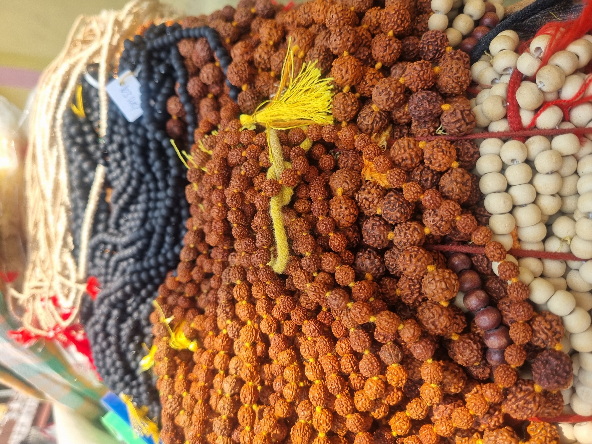 Daily life scenes documented in Puttaparthi religious town