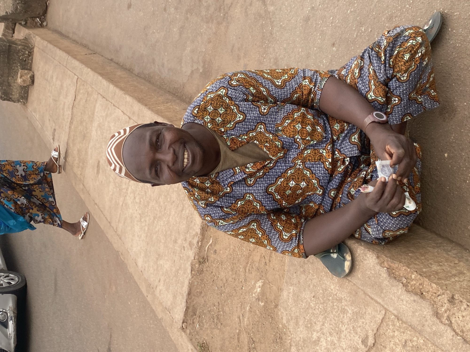 Morning street life captured in Sabon Tasha, Nigeria
