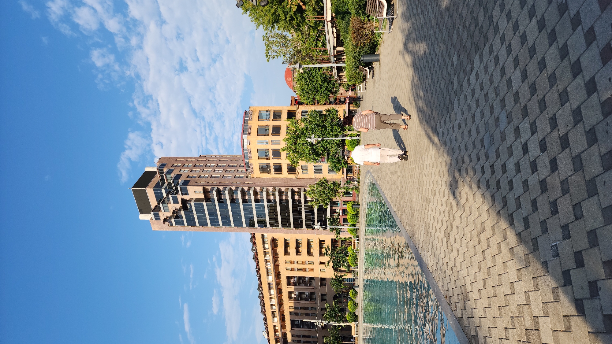 Afternoon at Swan Lake, Yerevan's iconic urban water feature