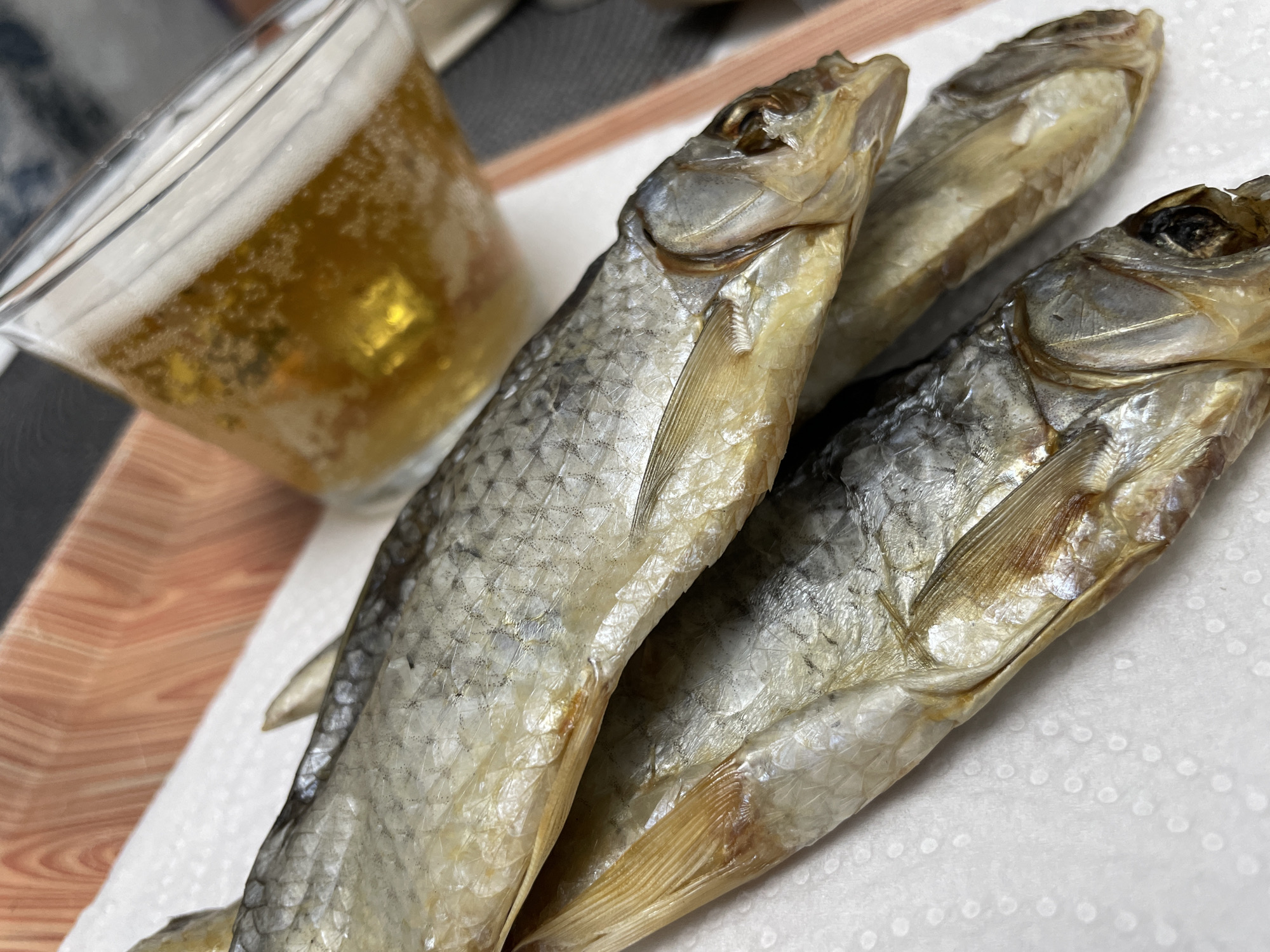 Traditional dried fish and beer documented in Izhevsk
