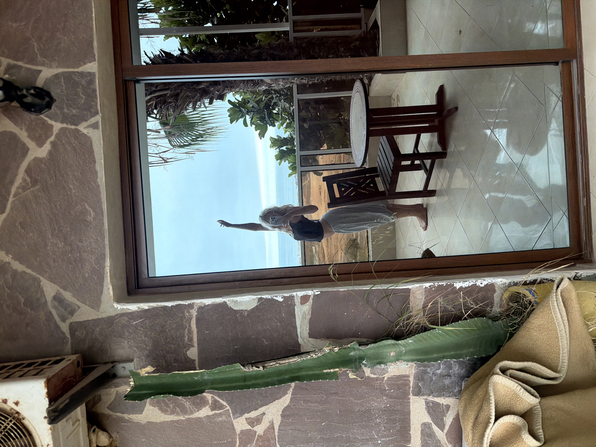 Morning architectural views documented in Aourir, Morocco