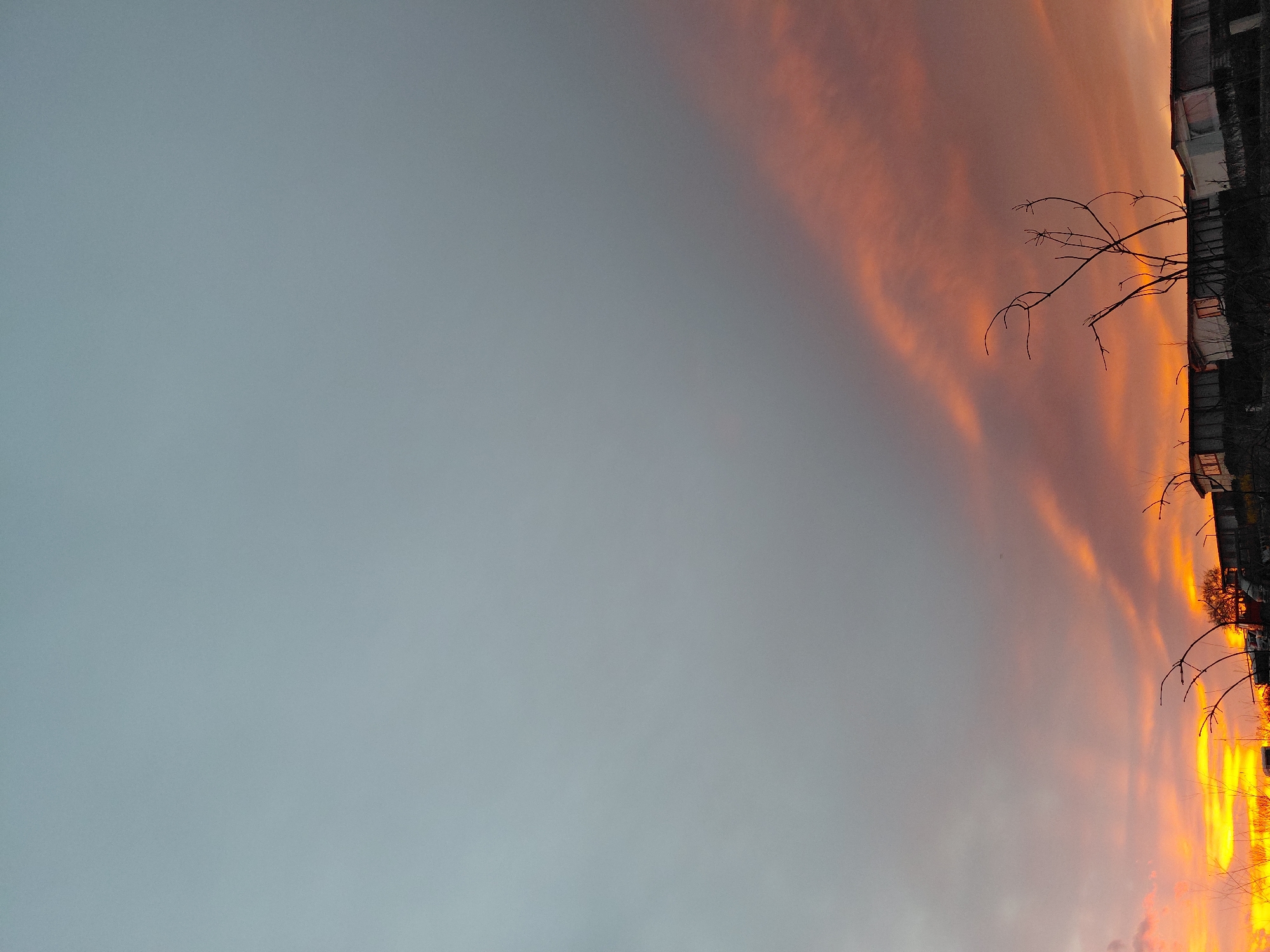 Sunset and home renovation documented in Tsarevo, Bulgaria