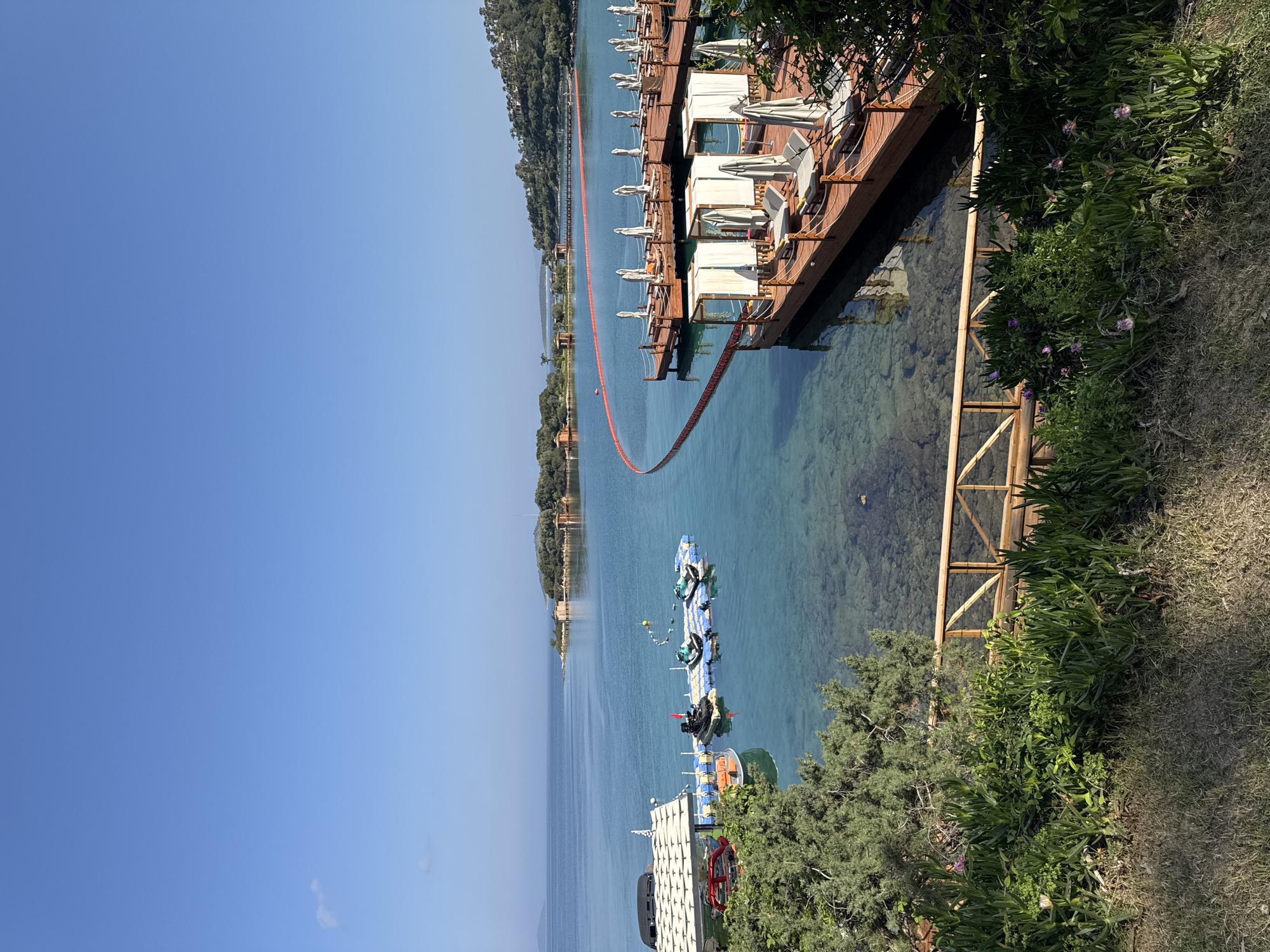 Tranquil morning coastal scenes documented in Bodrum, Turkey