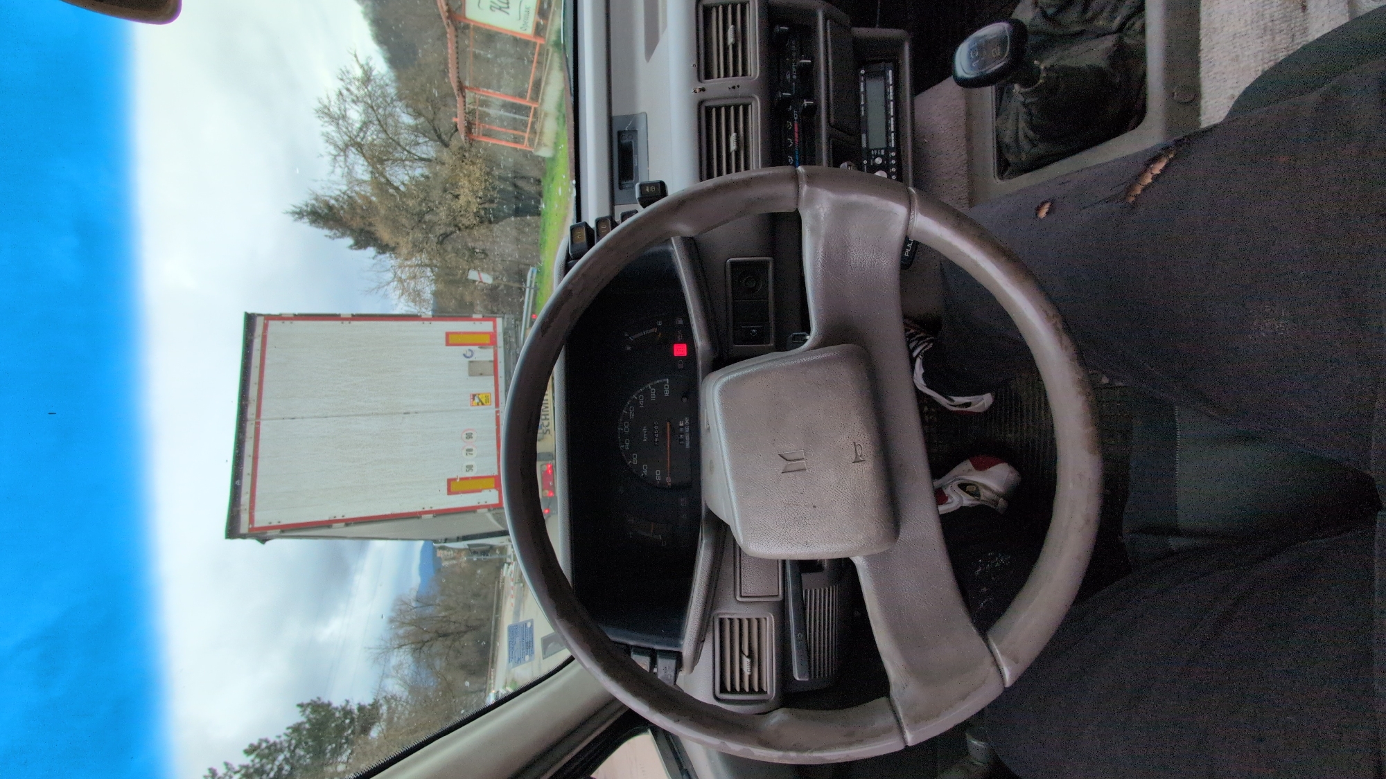 Vehicle interior documented in Troyan, Bulgaria