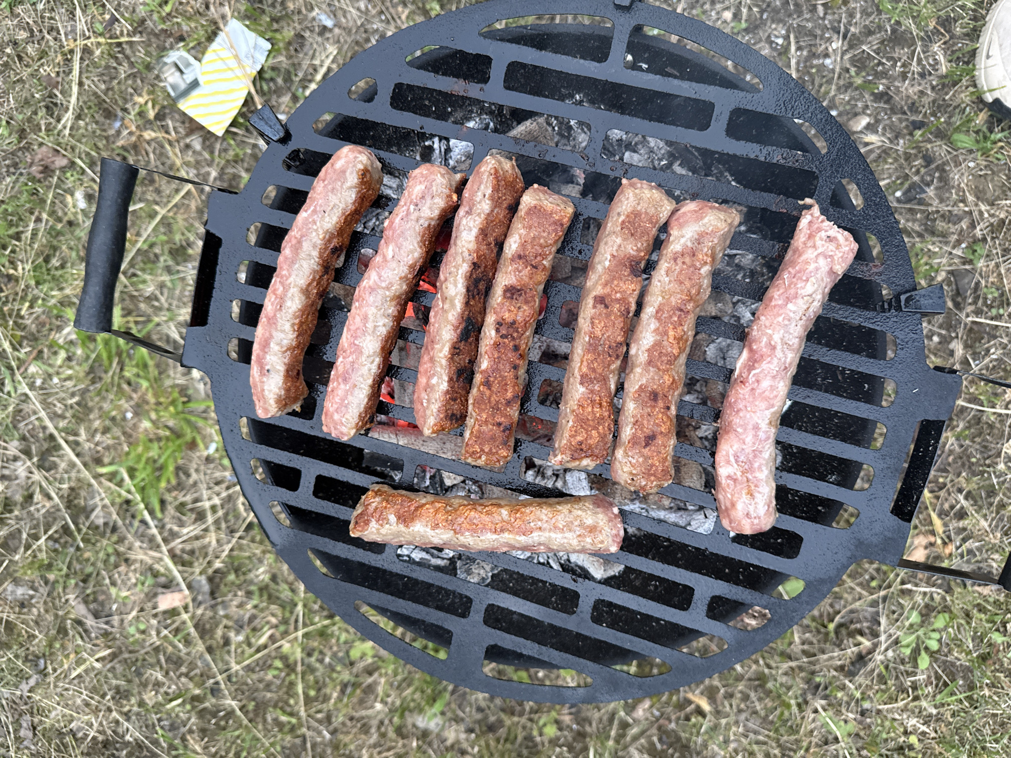 Outdoor grilling session documented in Shipchenite, Bulgaria