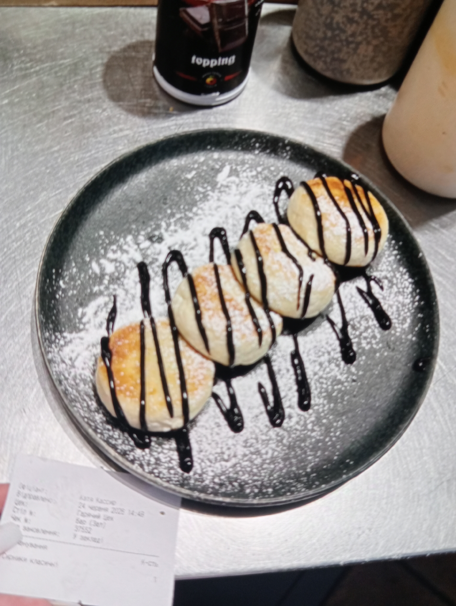 Extensive Japanese-fusion restaurant spread across multiple dishes