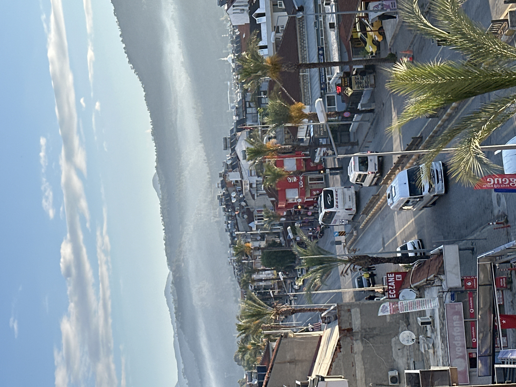 Daytime street and landscape views documented in Fethiye, Turkey