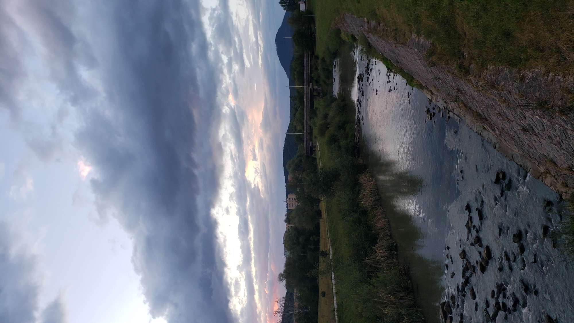 Prešov at dusk, storm clouds and a city in transition