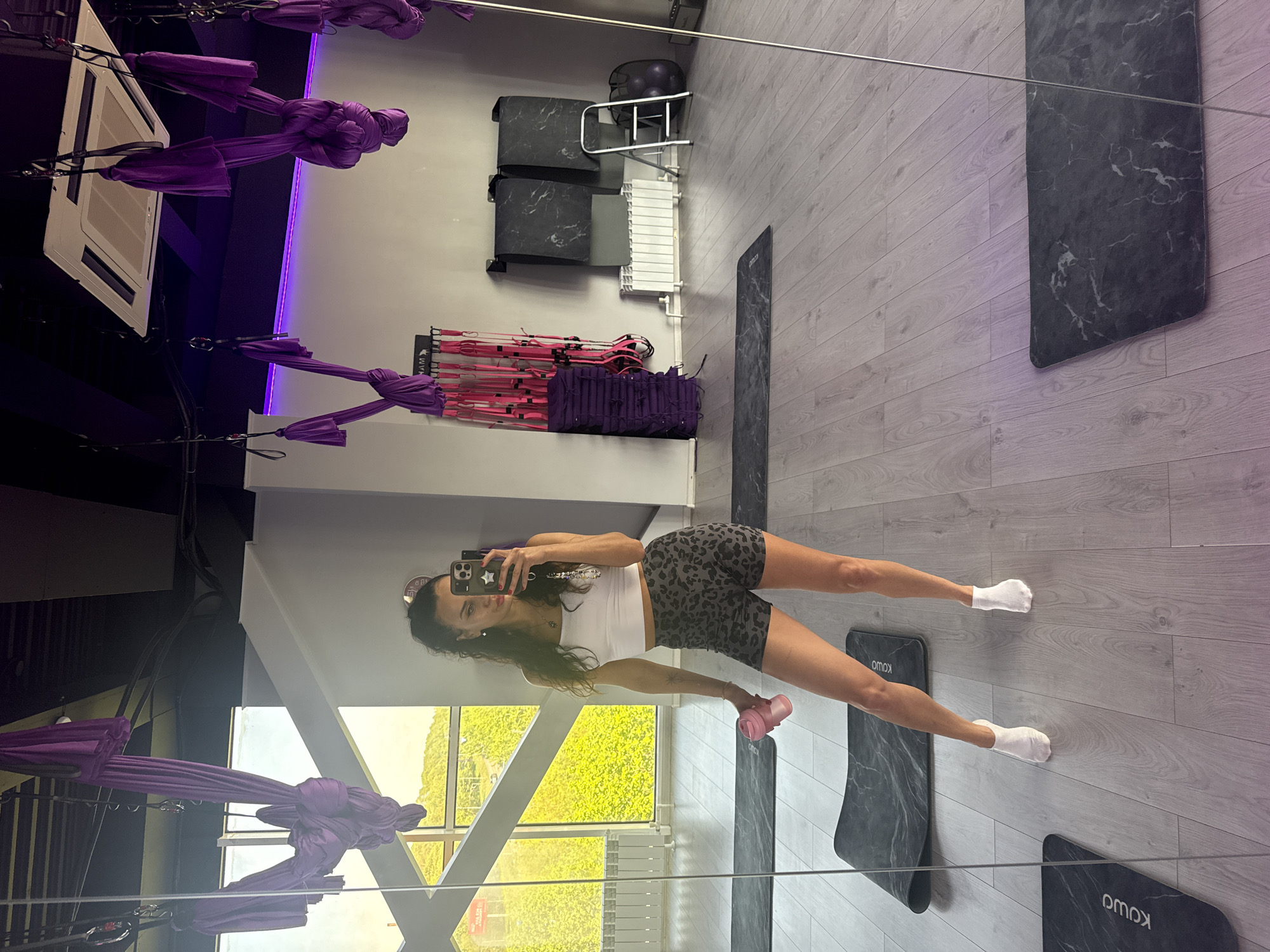 Gym selfies and volcanic skyline in Petropavlovsk-Kamchatsky