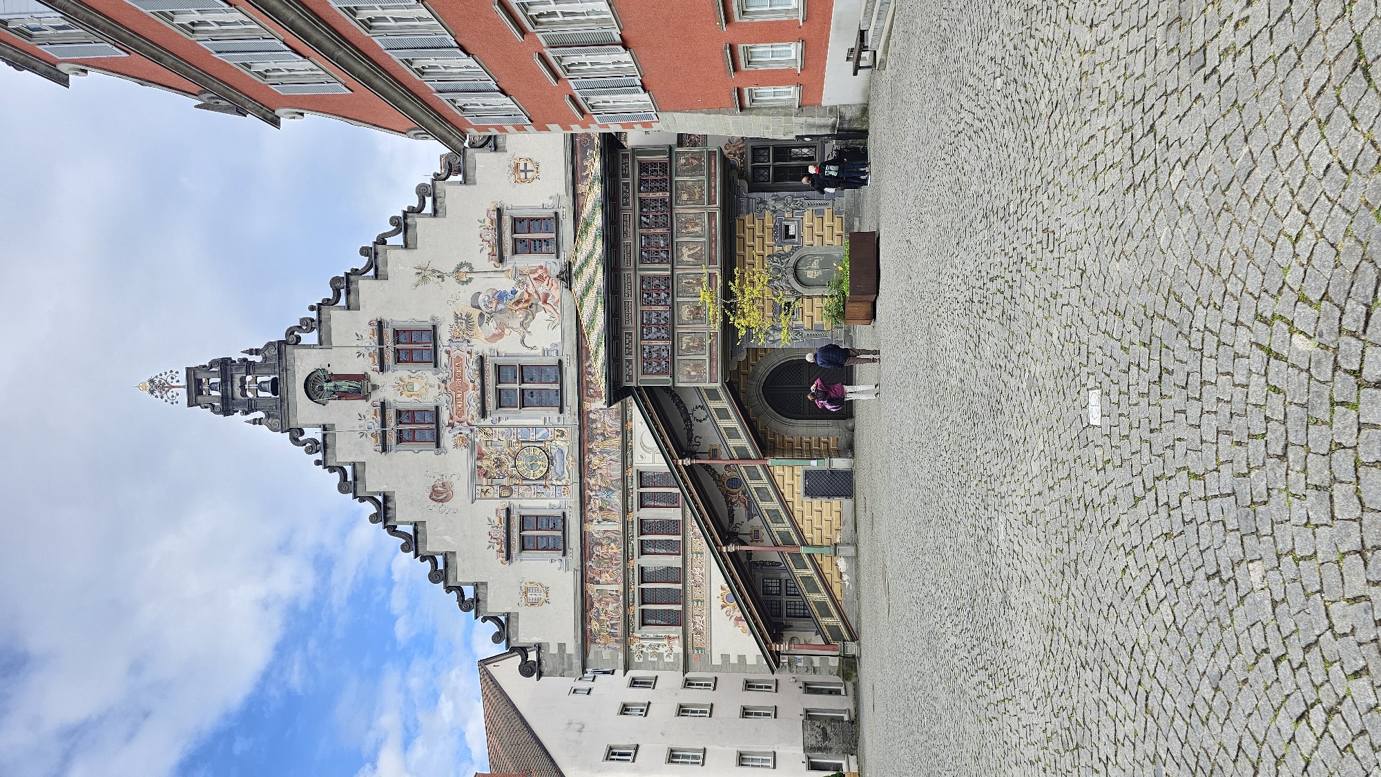 Historic Lindau Town Hall facade documented in Germany