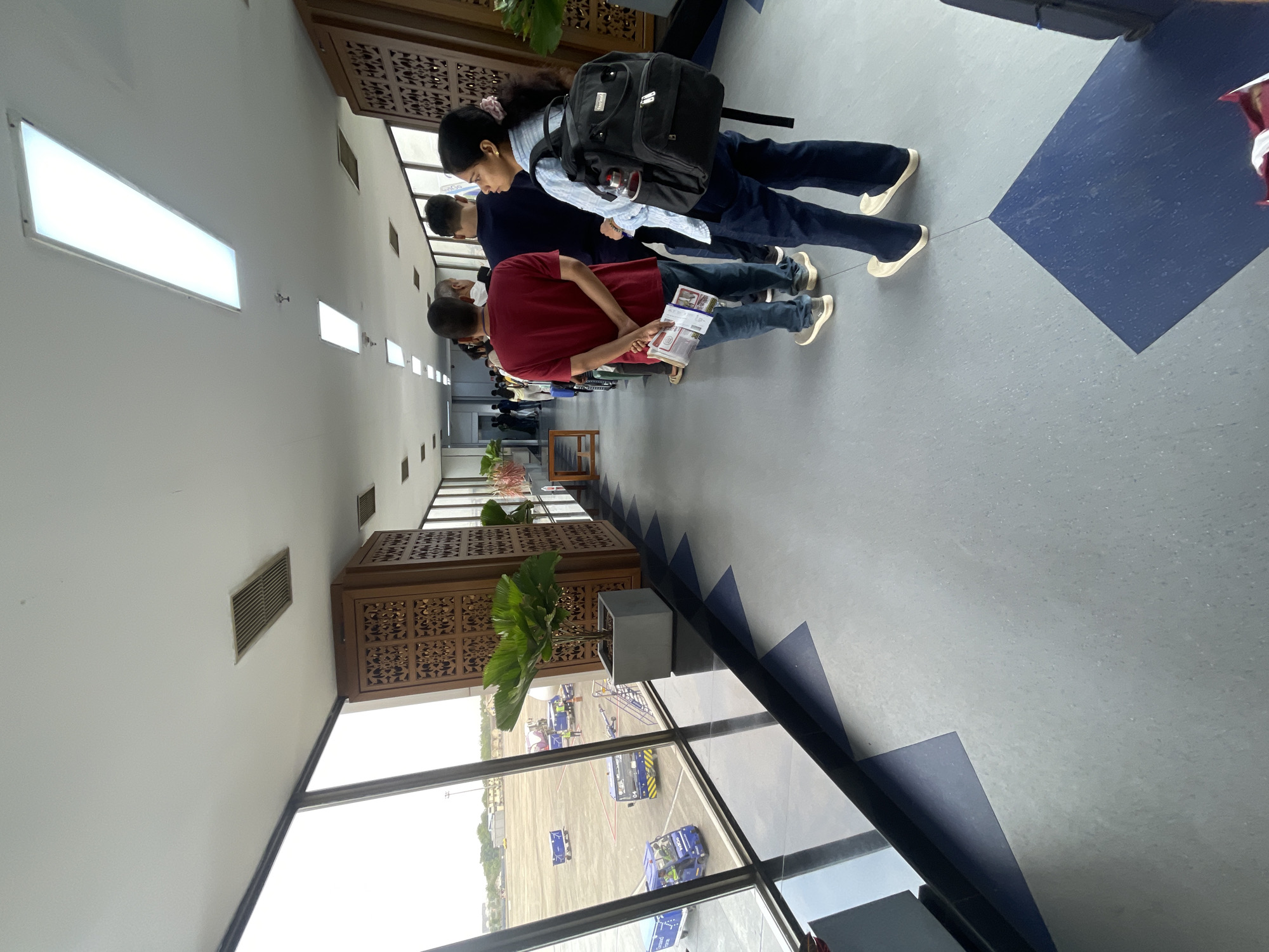 Boarding IndiGo flight to Hyderabad at Ahmedabad Airport