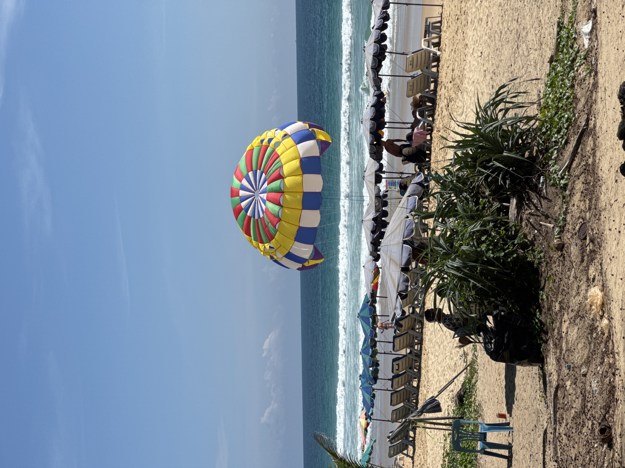 A busy morning at Karon Beach, Phuket