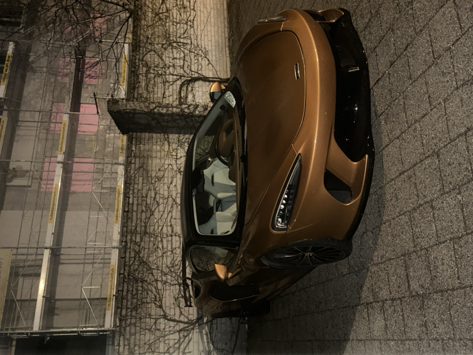 McLaren GT spotted parked overnight in Dietlikon, Switzerland