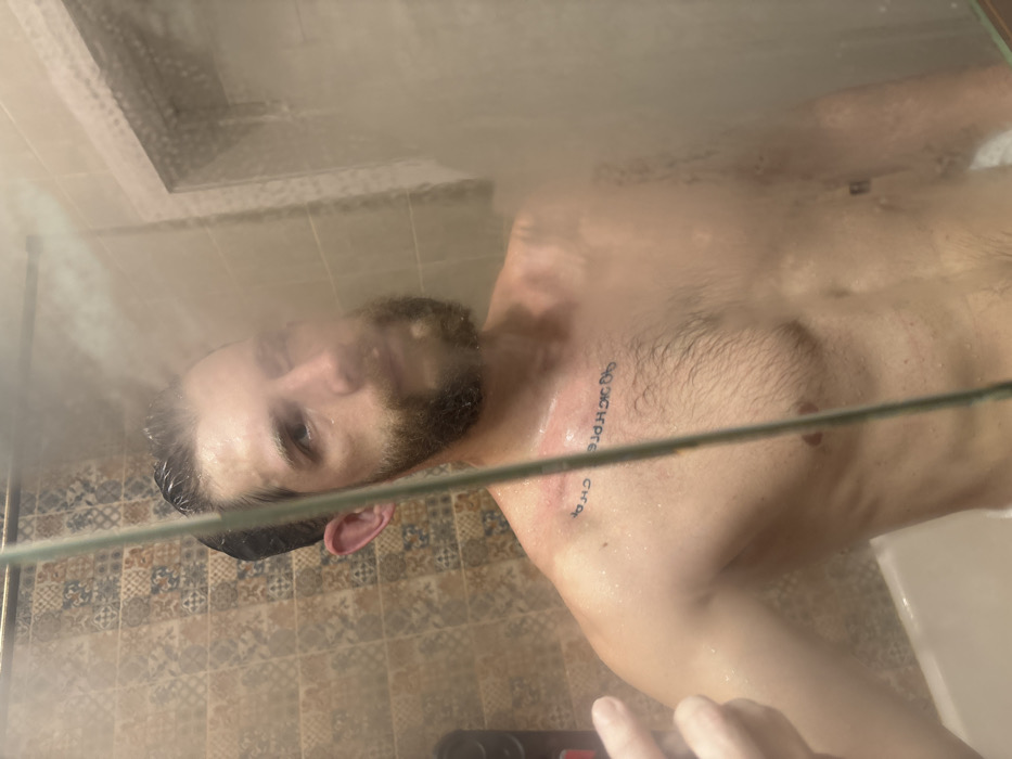 Man Documents Complete Shower Routine in Saint Petersburg