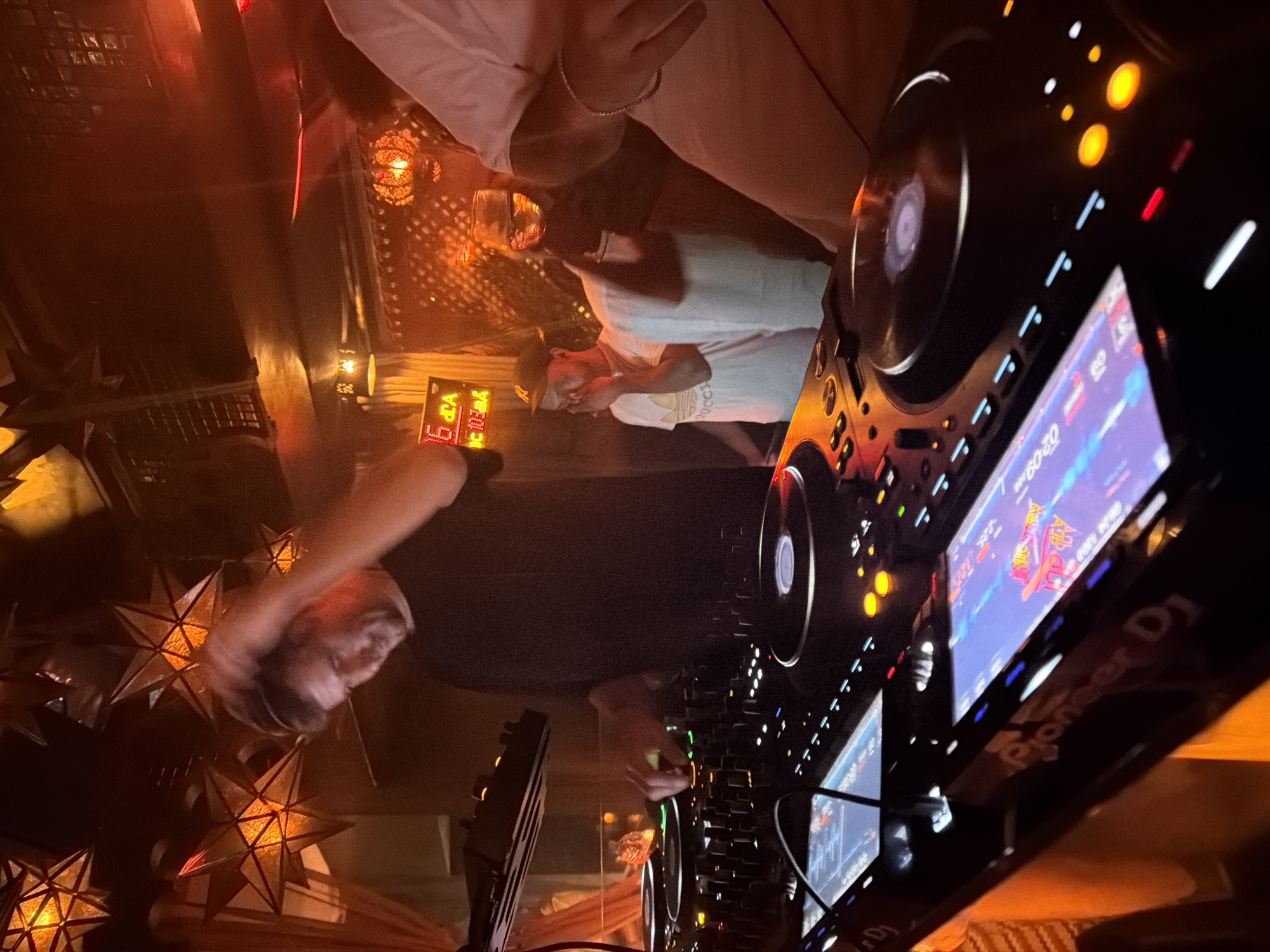 DJ performs early morning set at Marrakesh nightclub