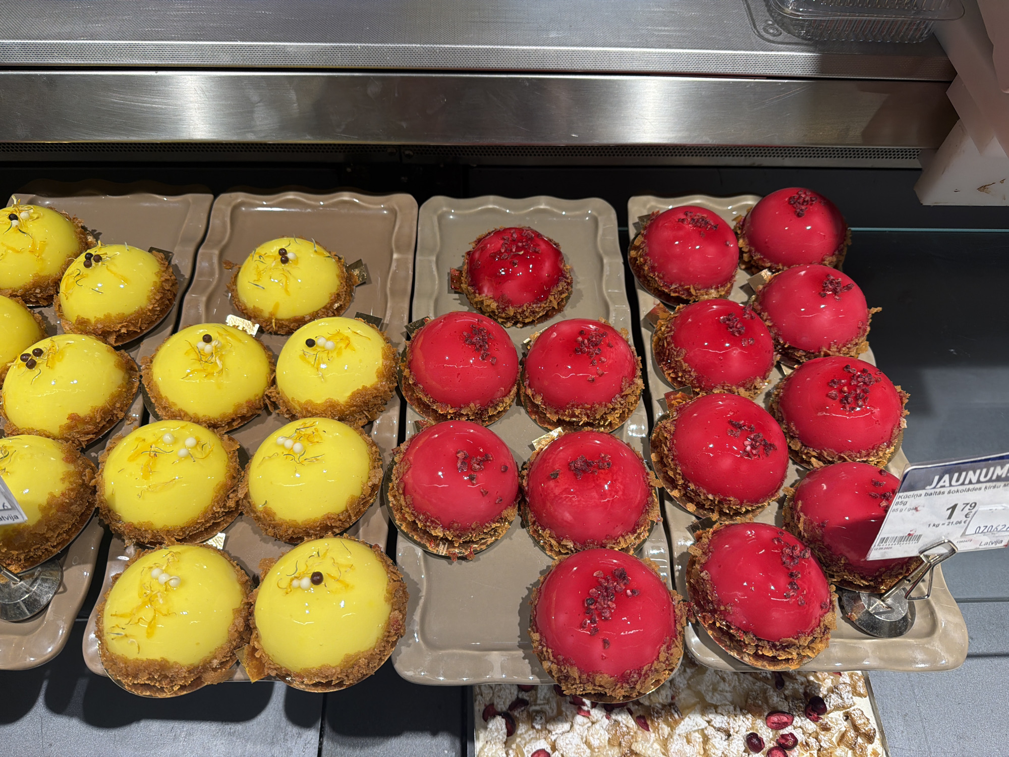 Grocery shopping documented through Riga market on June 5