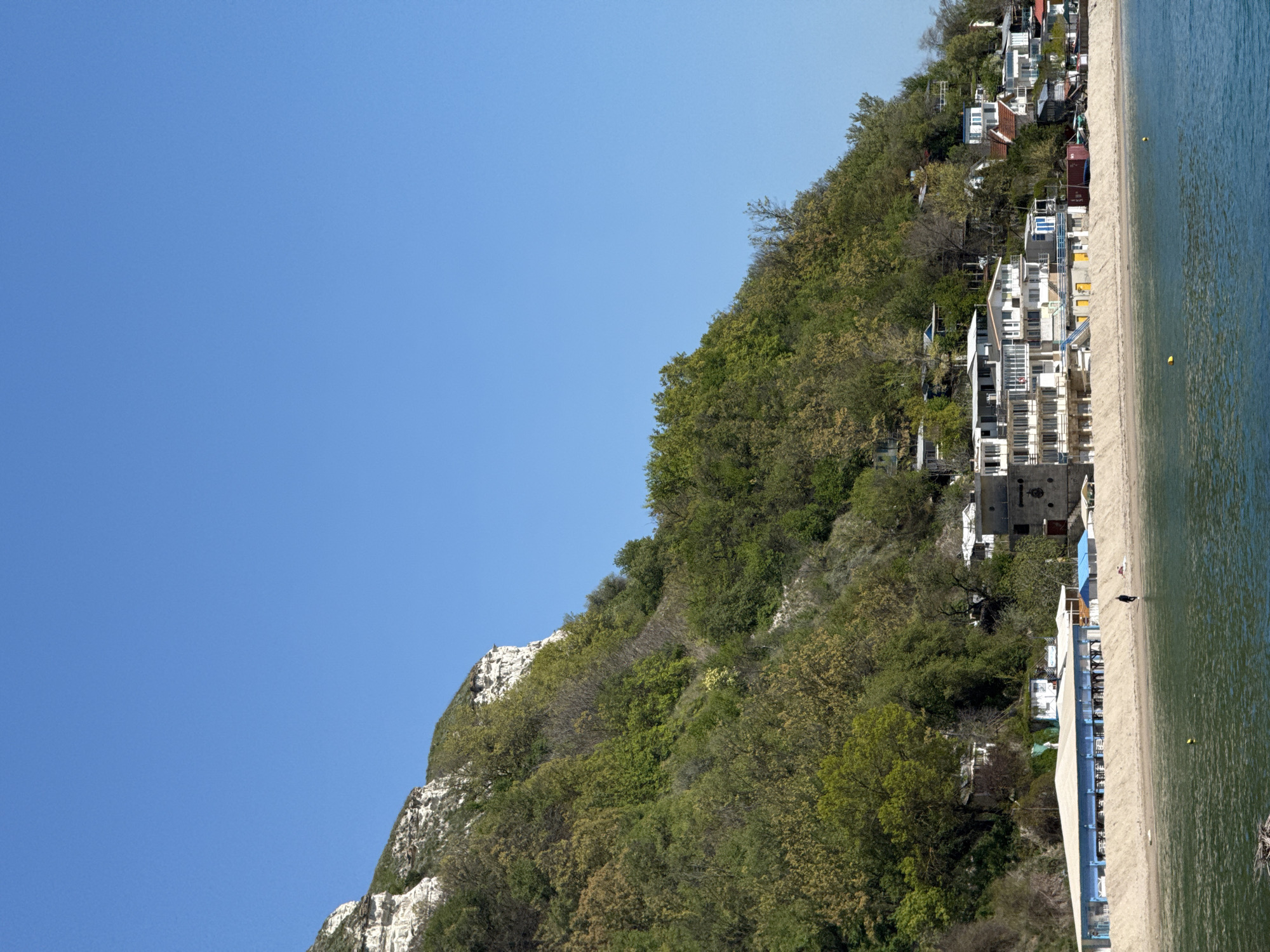 Coastal views documented in Kavarna, Bulgaria showing hillside development