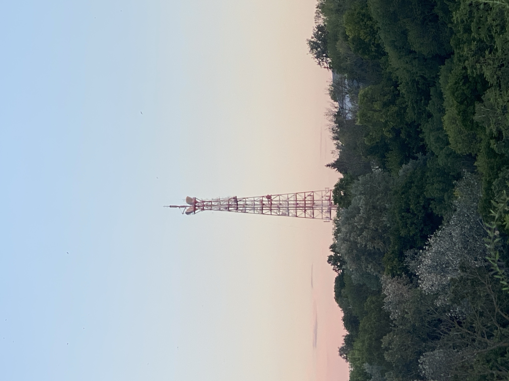 Summer evening around Poltava's park, cathedral, and city overlooks