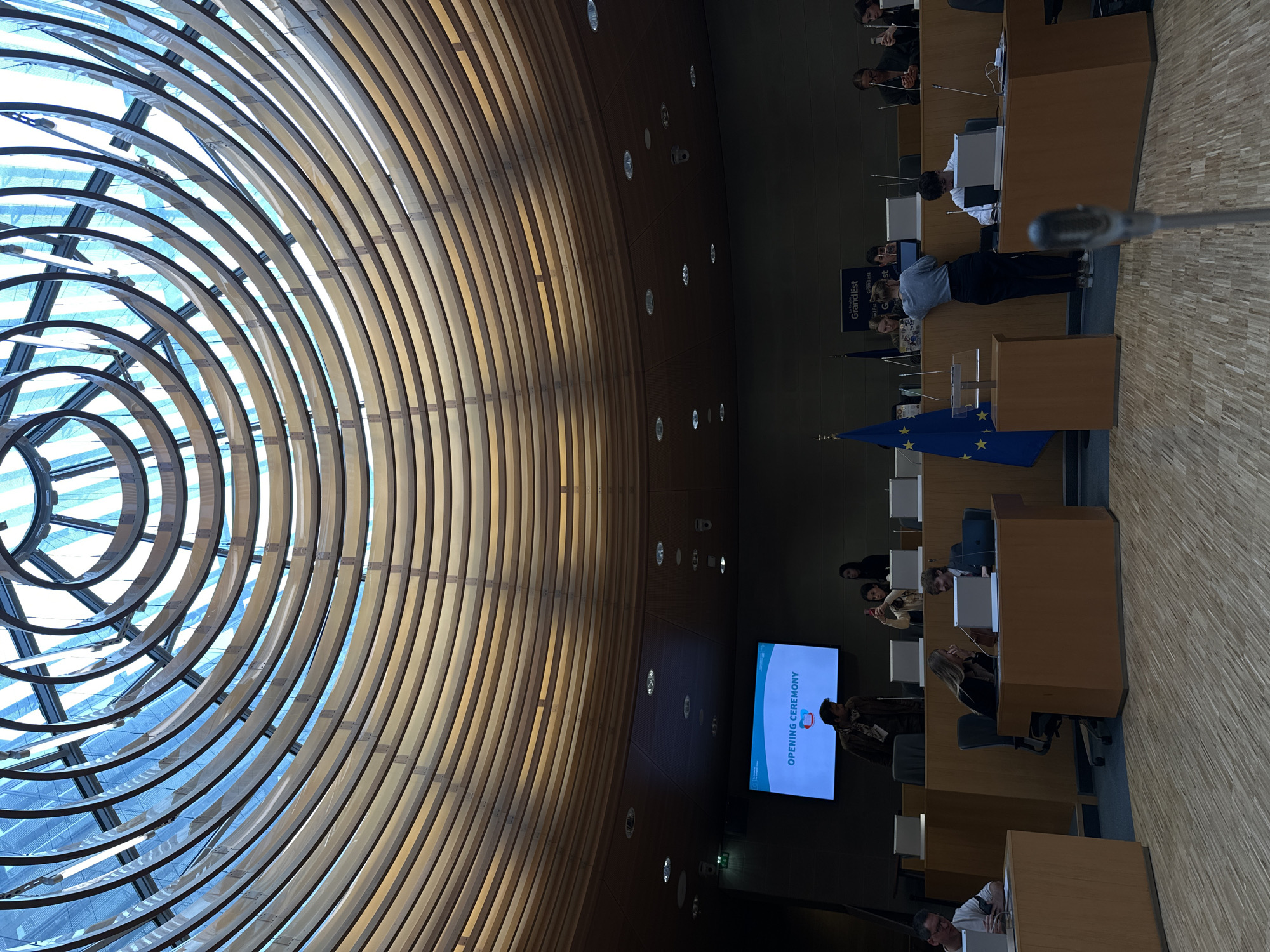 European Parliament ceremony observed in Strasbourg with youth participants