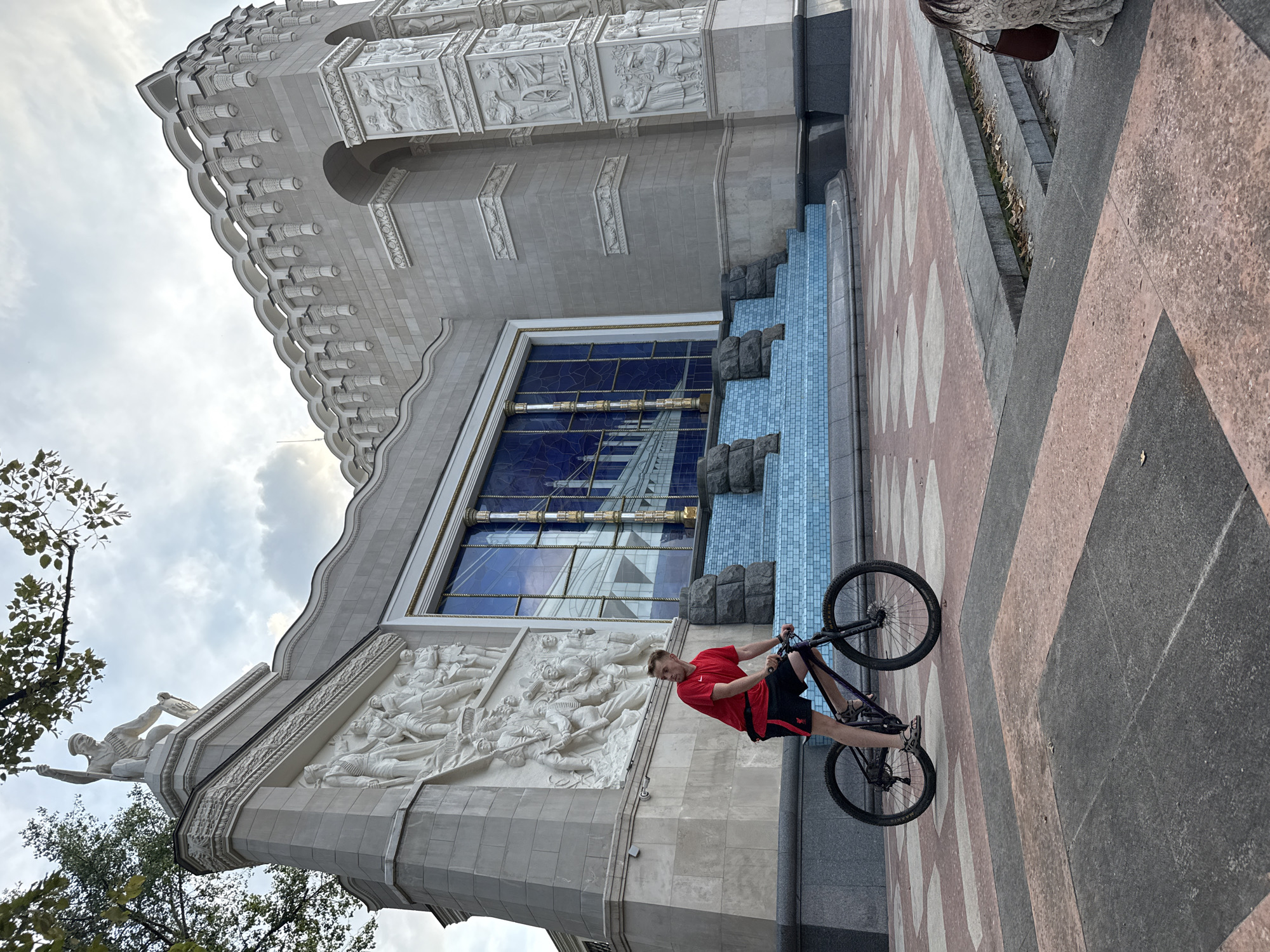 VDNKh landmarks and a Soviet-era exhibition in Moscow