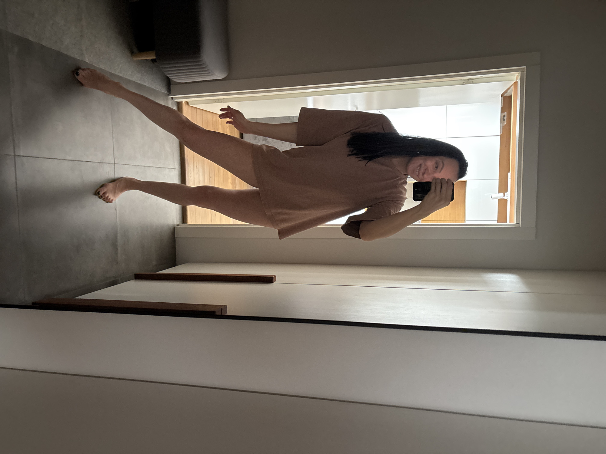 Early morning domestic moments captured in Chaikovsky home