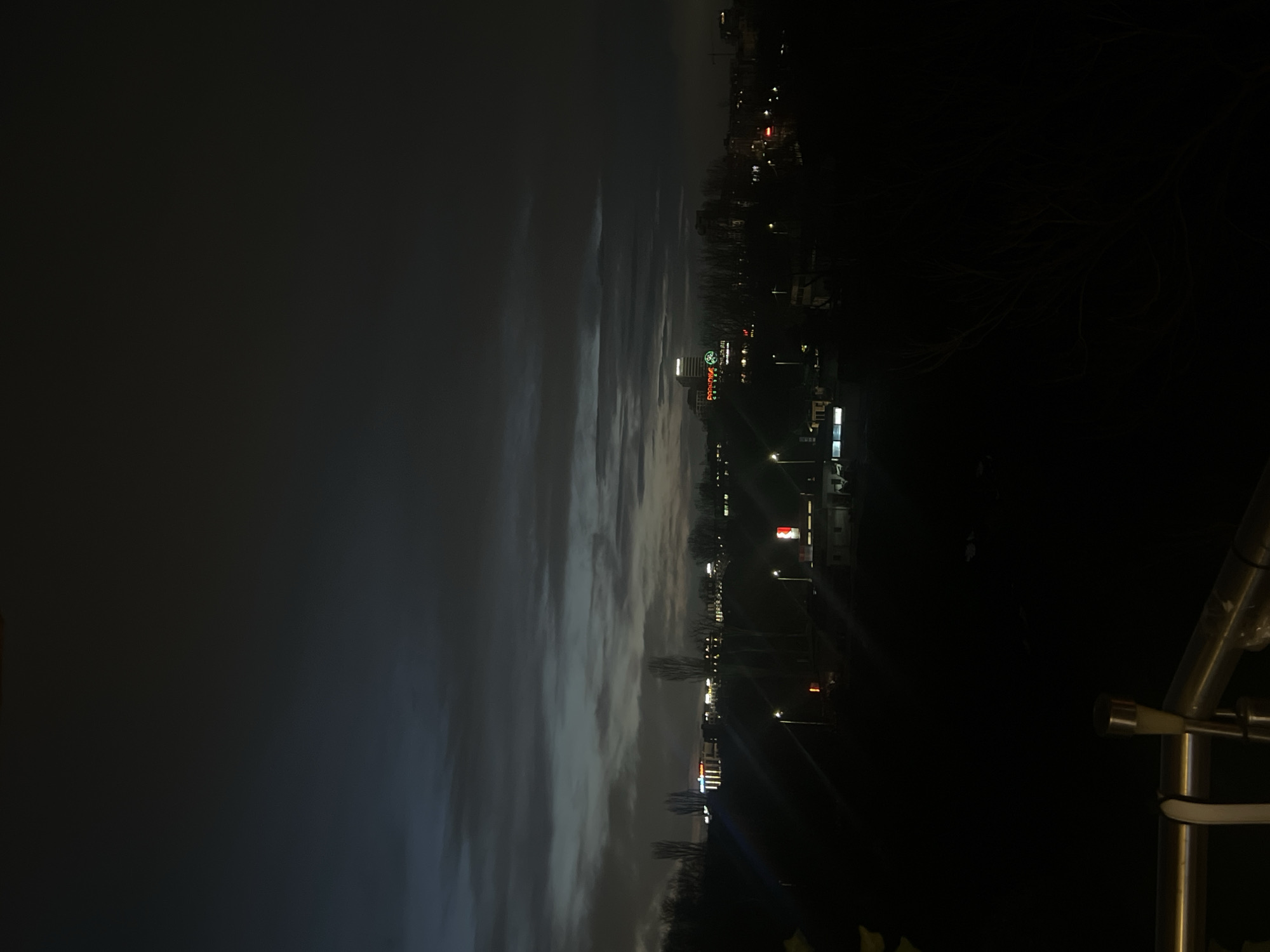 Sofia cityscape captured by witnesses during early morning hours