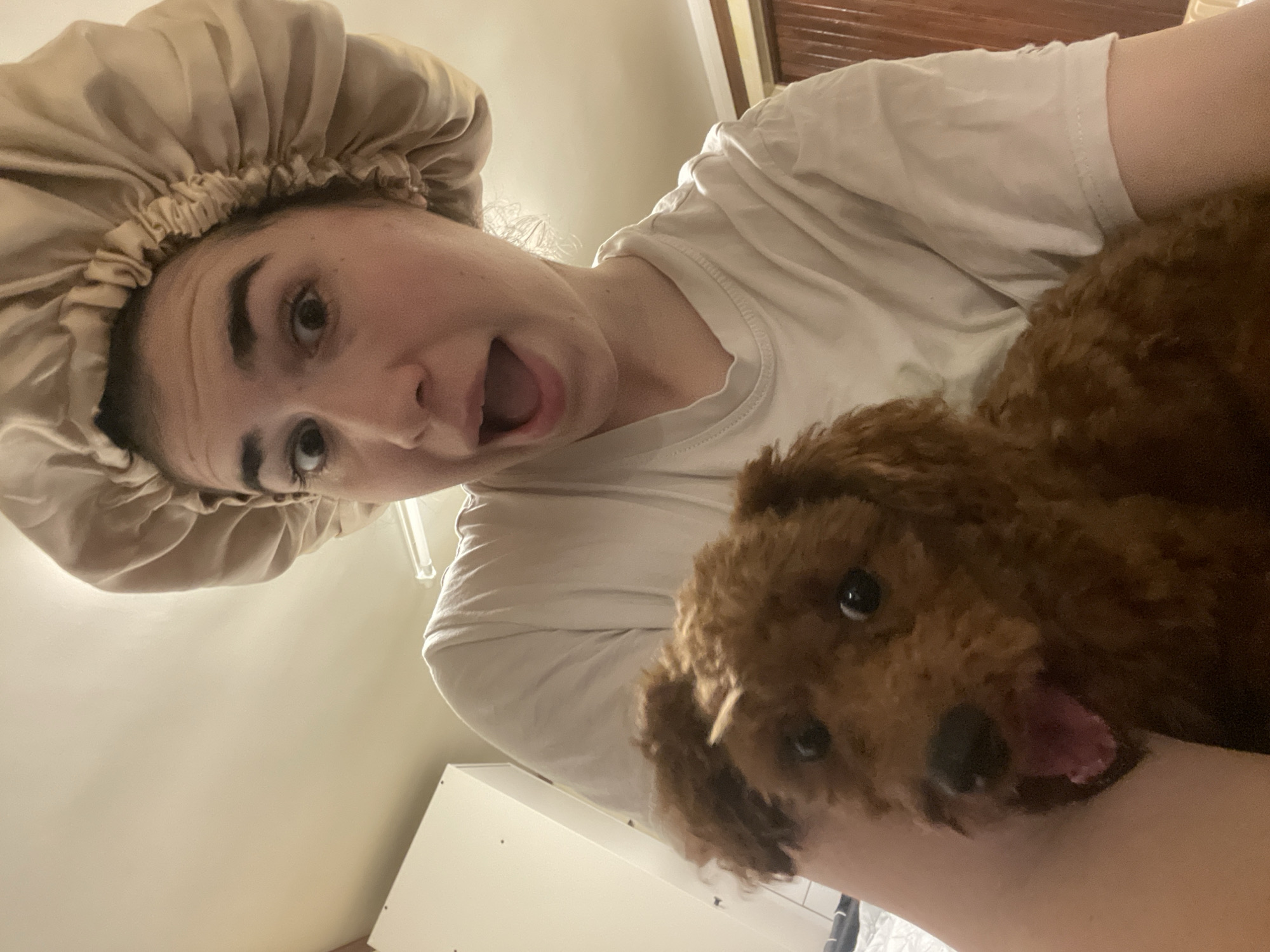 Sofia resident shares intimate moments with pet dog
