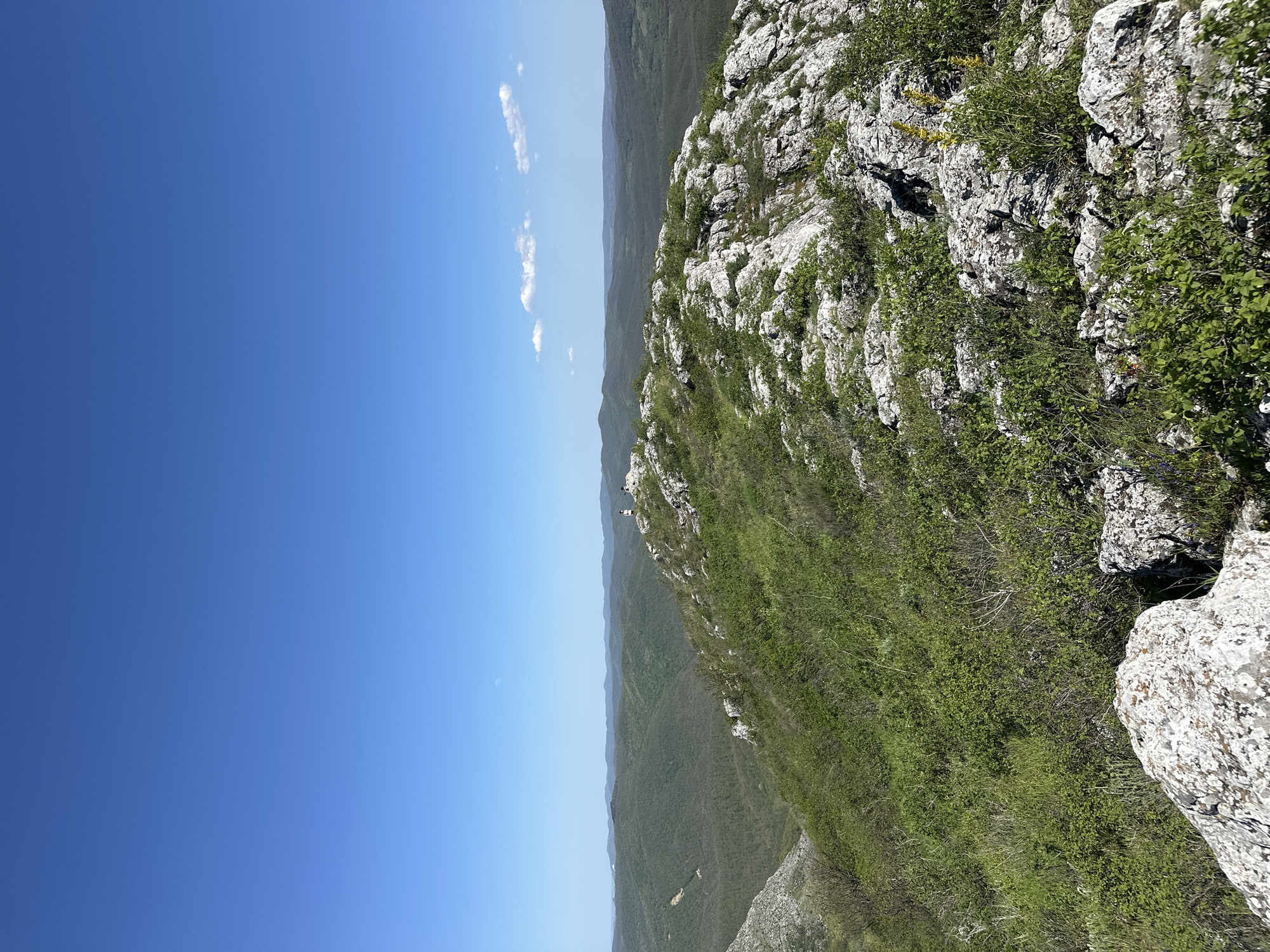 Mountain landscape documented near Bilka, Bulgaria