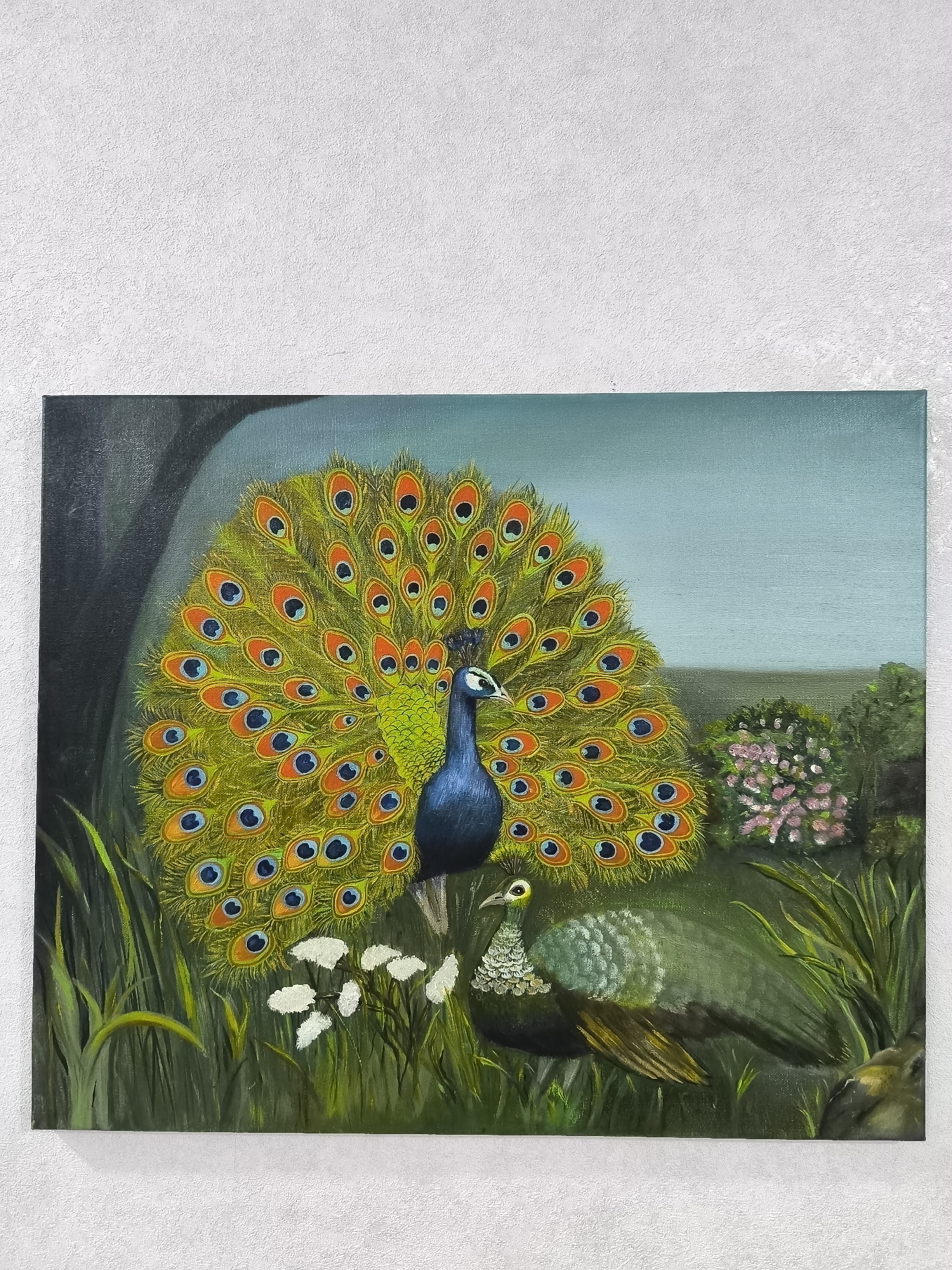 Paintings and florals from a single session in Aleksandrovskoye