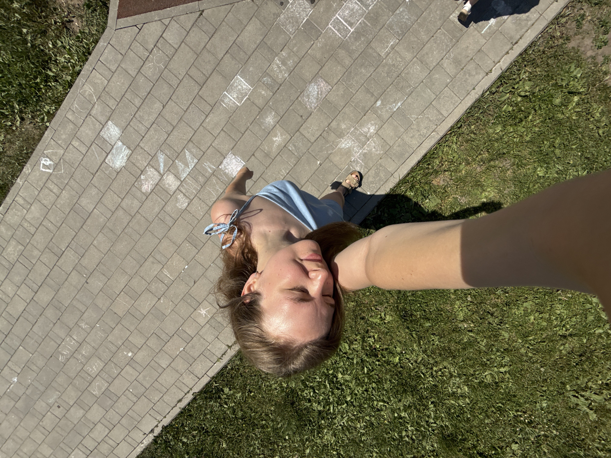 Mother and child enjoy morning playground time in Vladimir