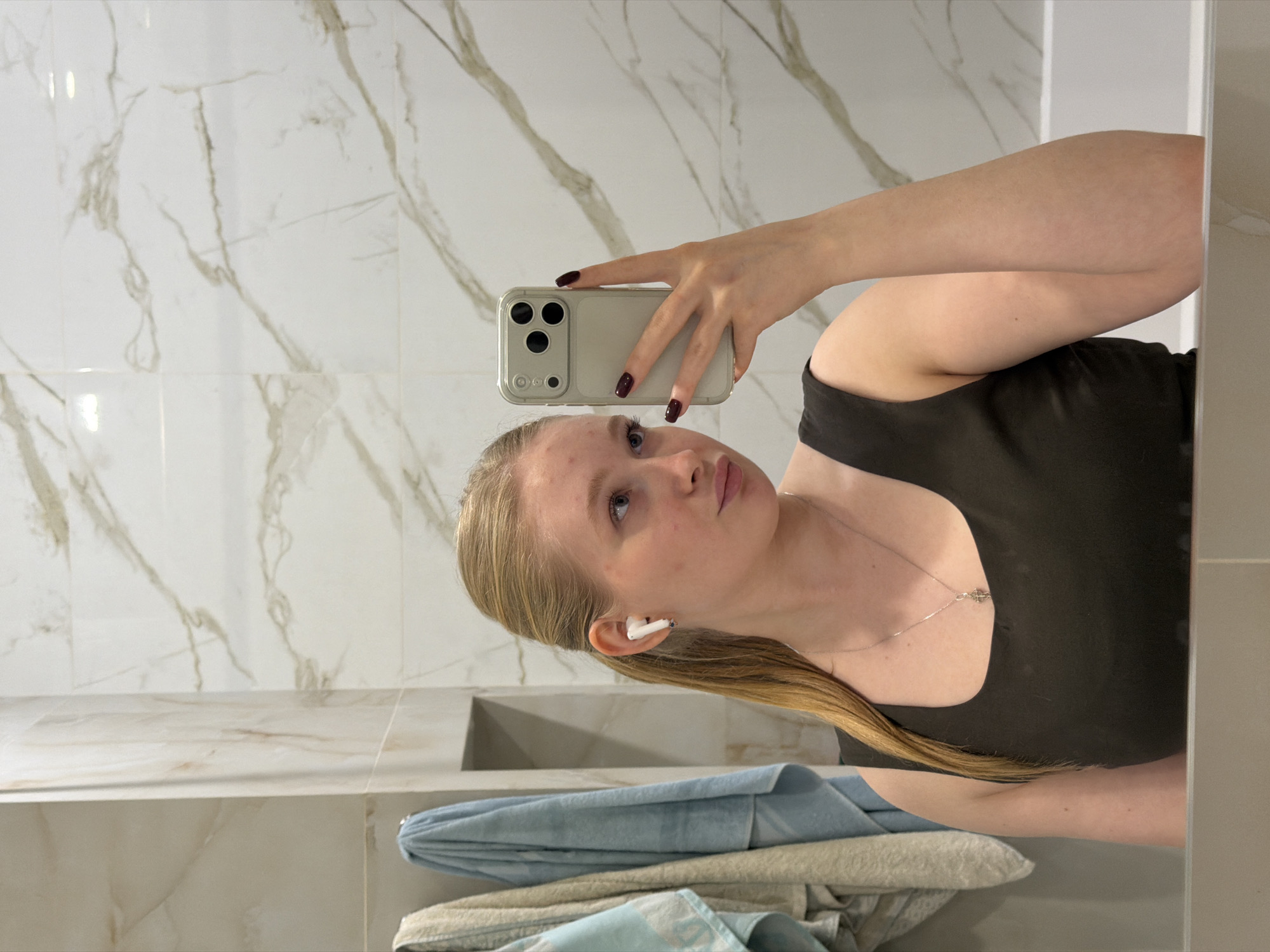 Personal moments captured in Russian home: selfies, pet, interior